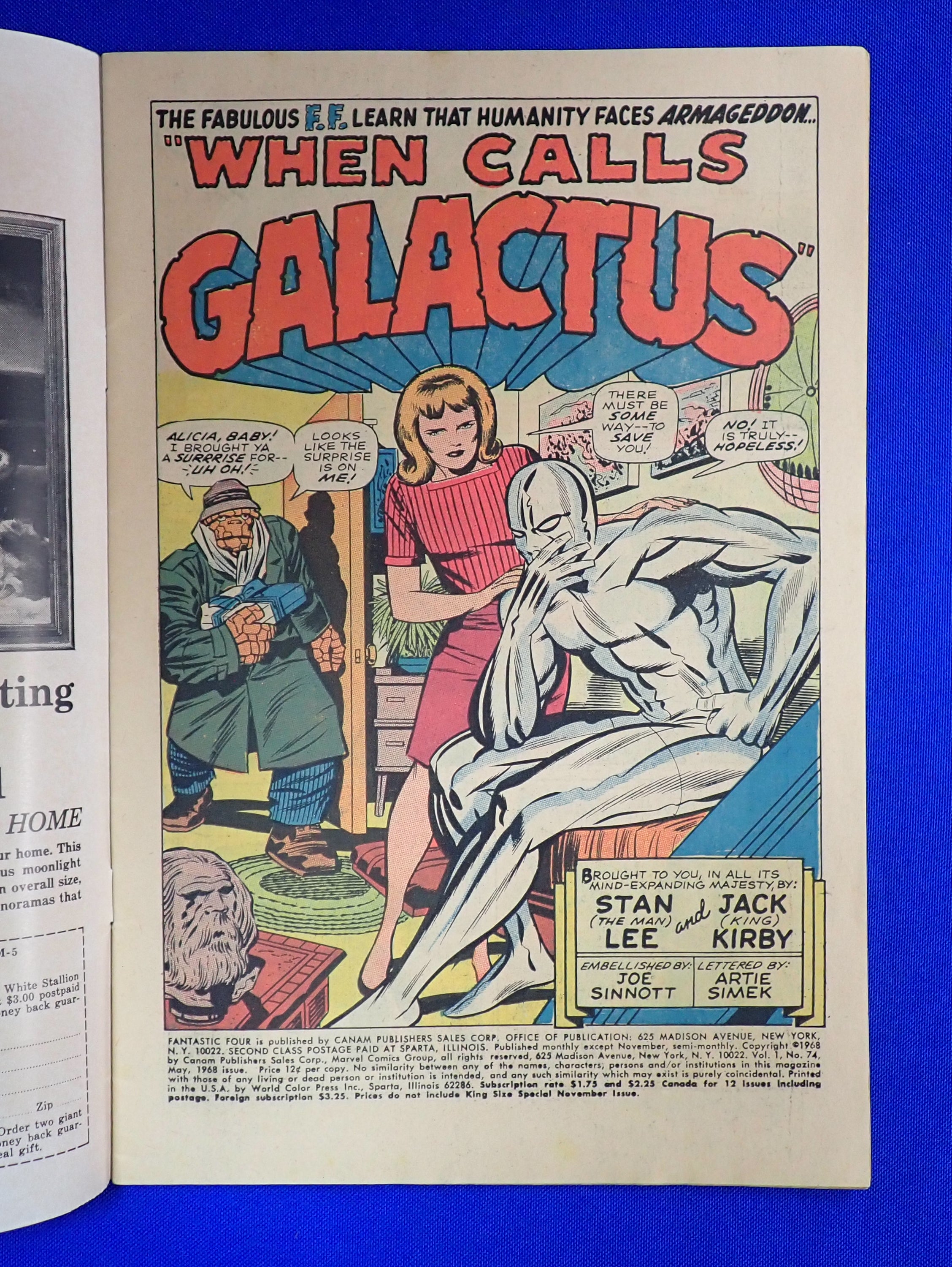 Fantastic Four #74 (1968) - 6.5 FN+