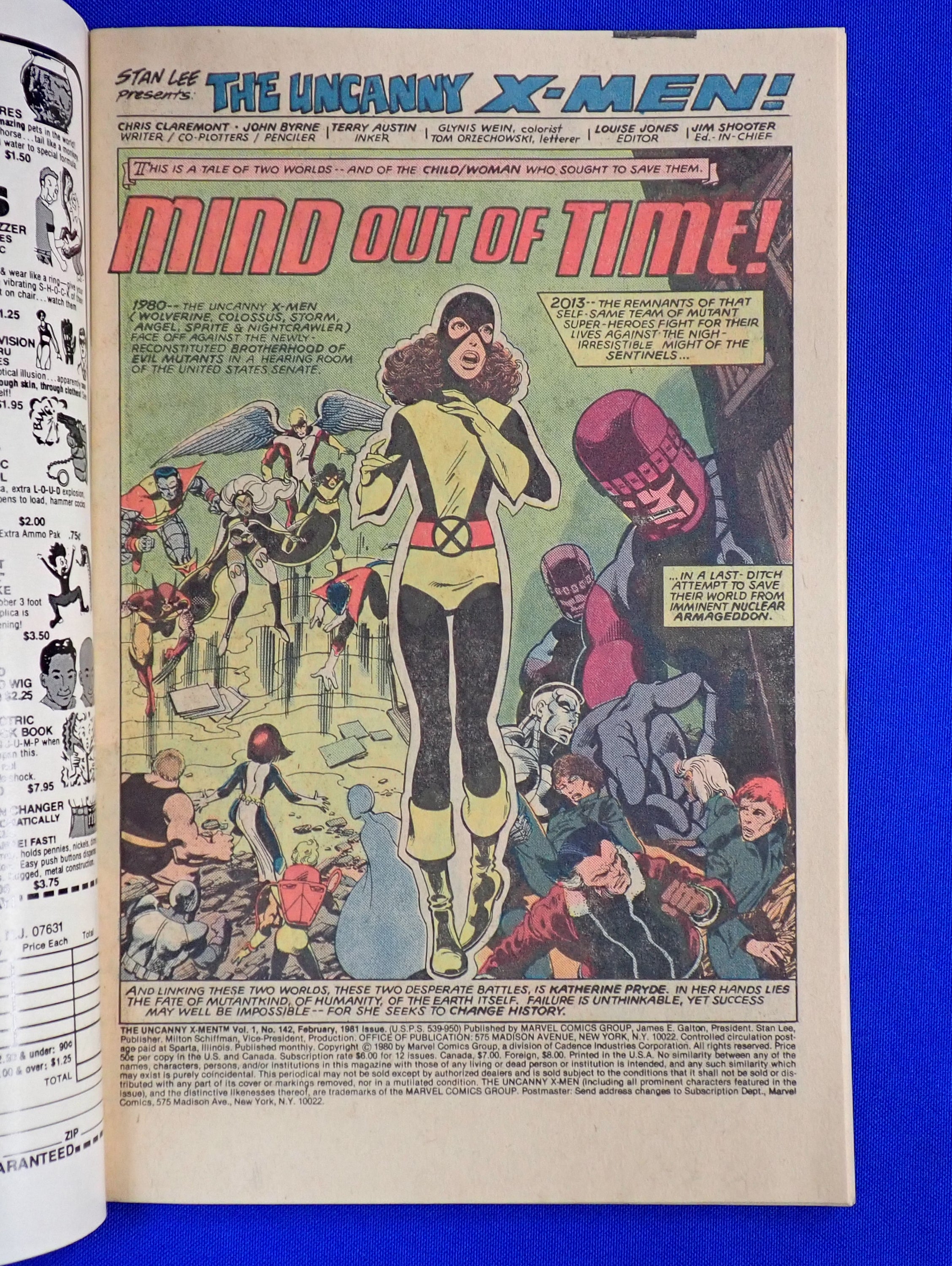 The Uncanny X-Men #142 (1981) - 8.0 VF