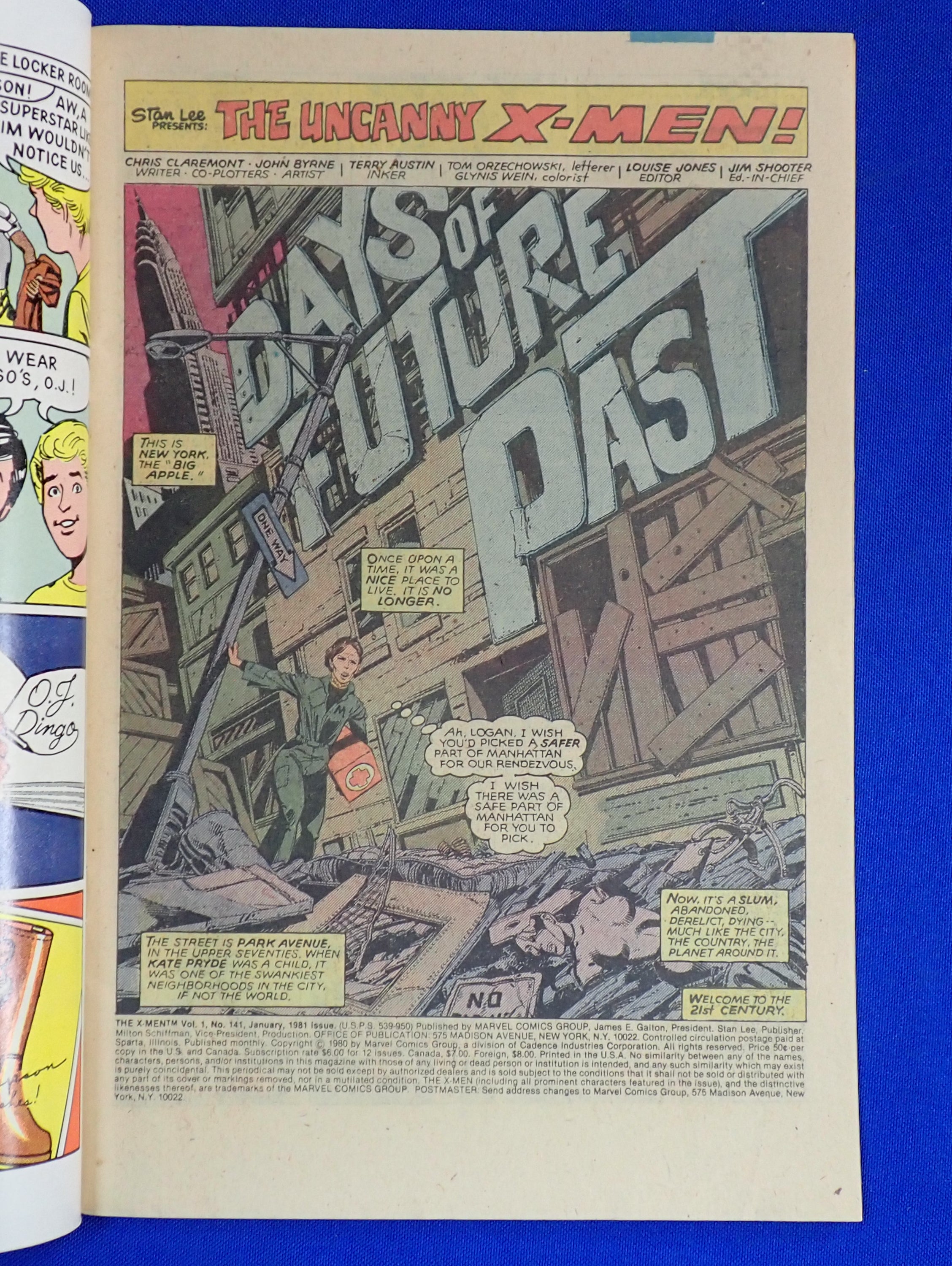The Uncanny X-Men #141 (1981) - 7.0/7.5 FN/VF