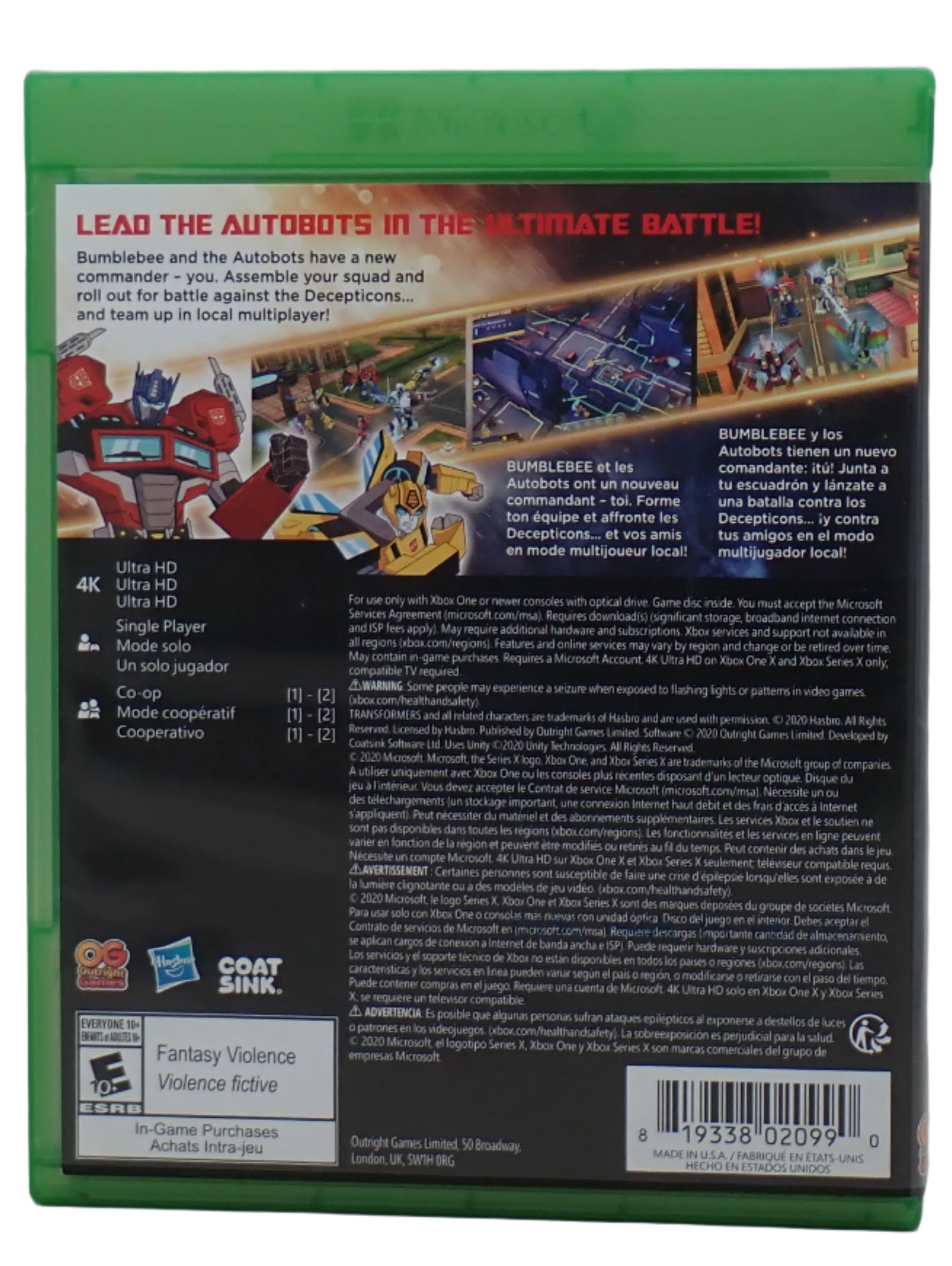 Transformers Battlegrounds - Xbox One