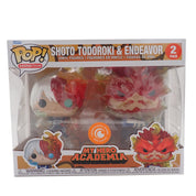 Shoto Todoroki & Endeavor - POP! 2-Pack [Pre-Owned]