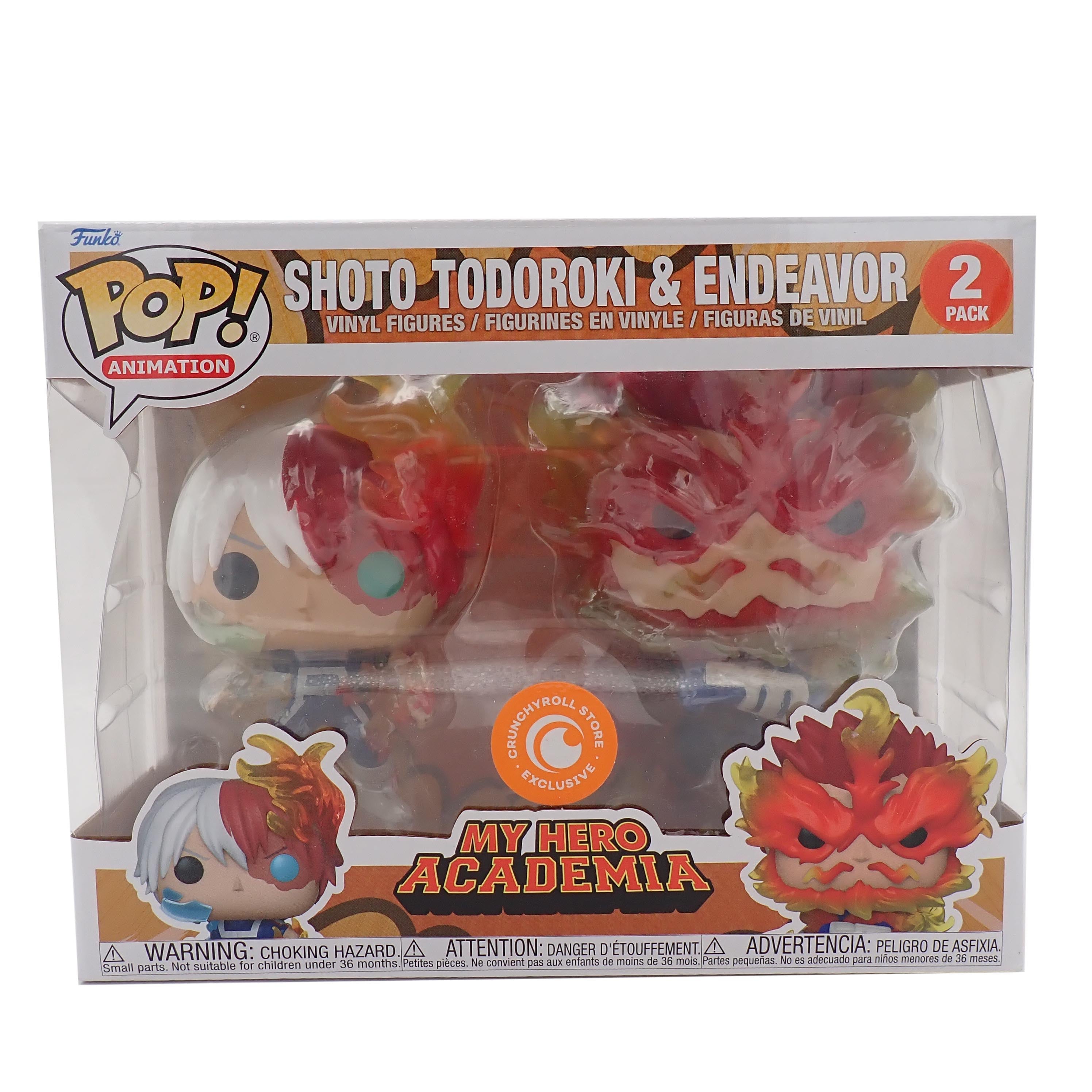 Shoto Todoroki & Endeavor - POP! 2-Pack [Pre-Owned]