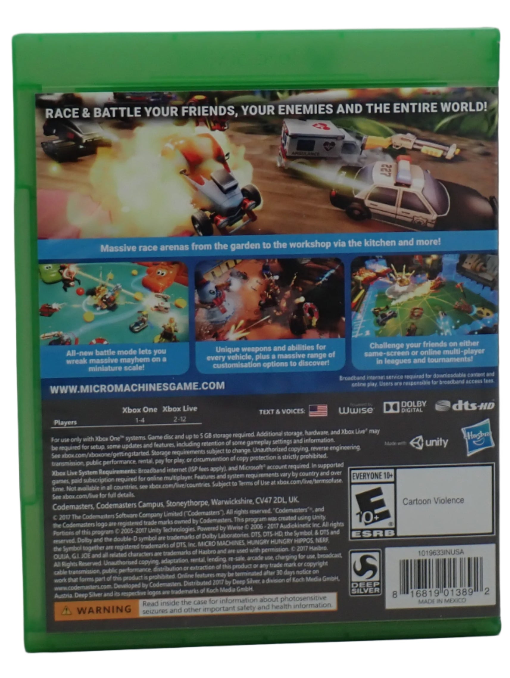 Micro Machines World Series - Xbox One