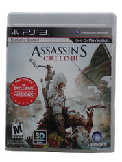 Assassin's Creed III - PS3