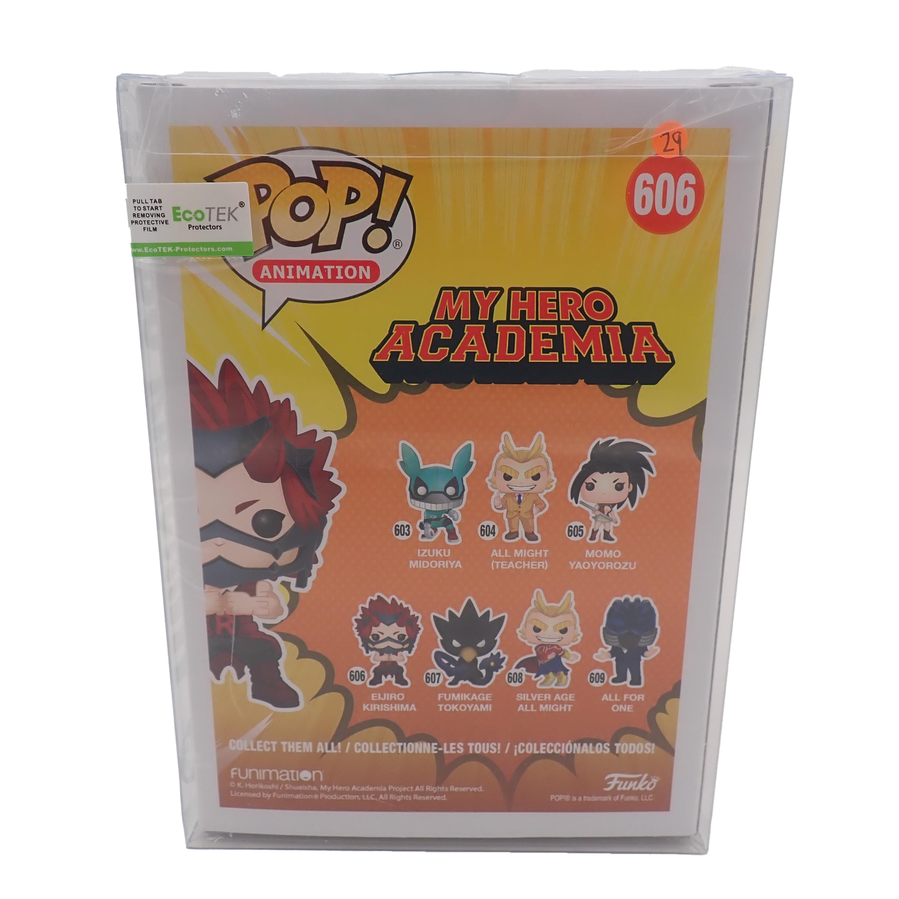 Eijiro Kirishima - POP! #606 [Pre-Owned]