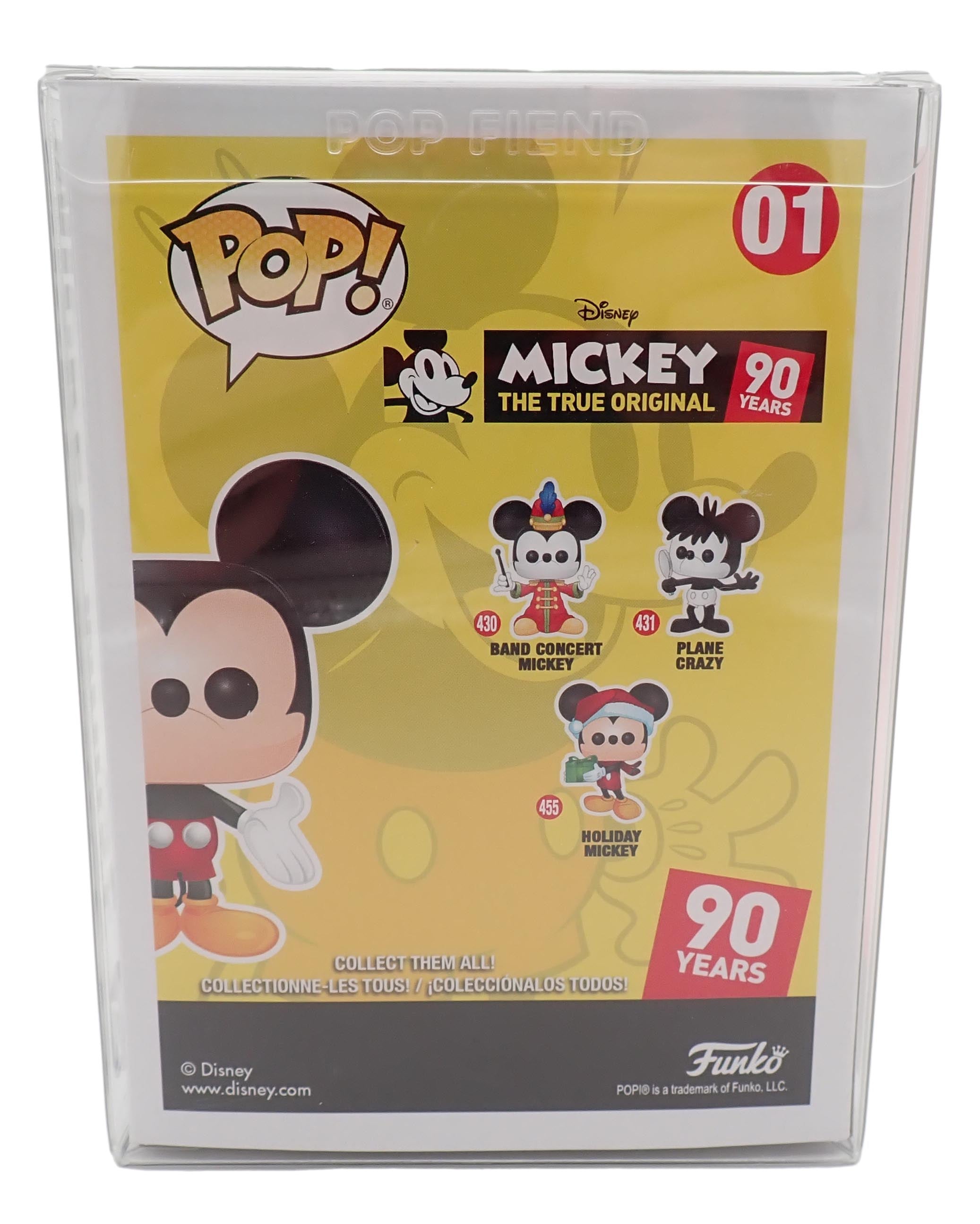 Mickey Mouse (Pink & Blue) - POP! #01 [PRE-OWNED]