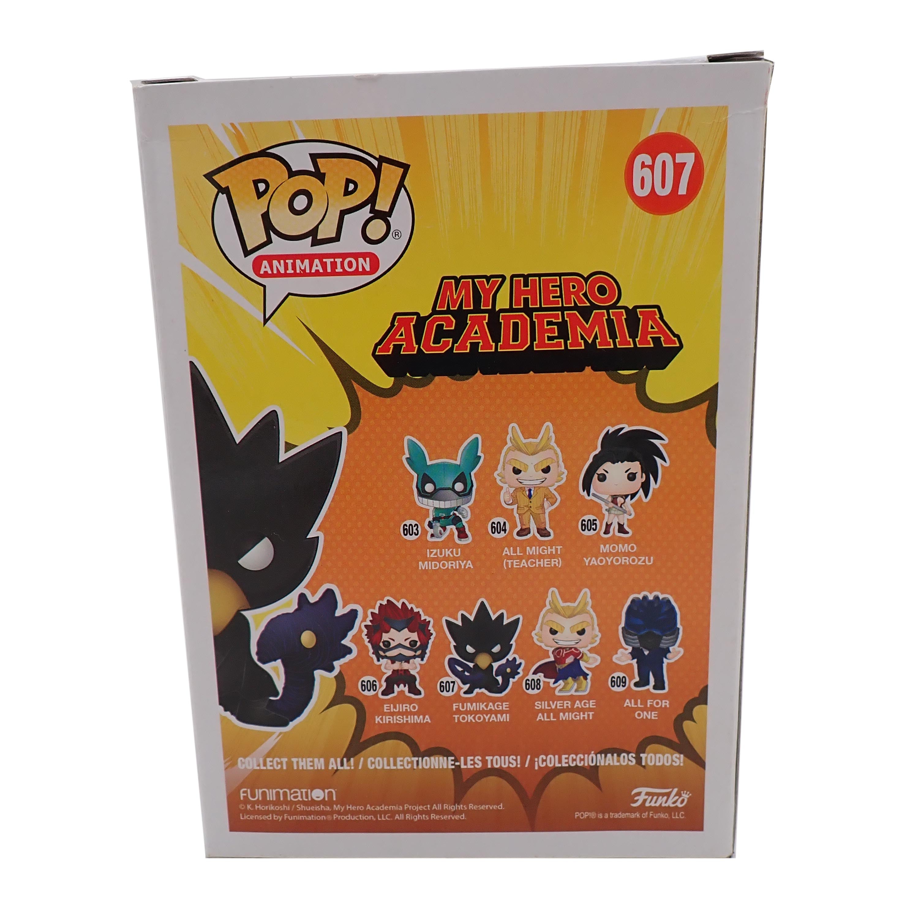 Fumikage Tokoyami - POP! #607 [Pre-Owned]