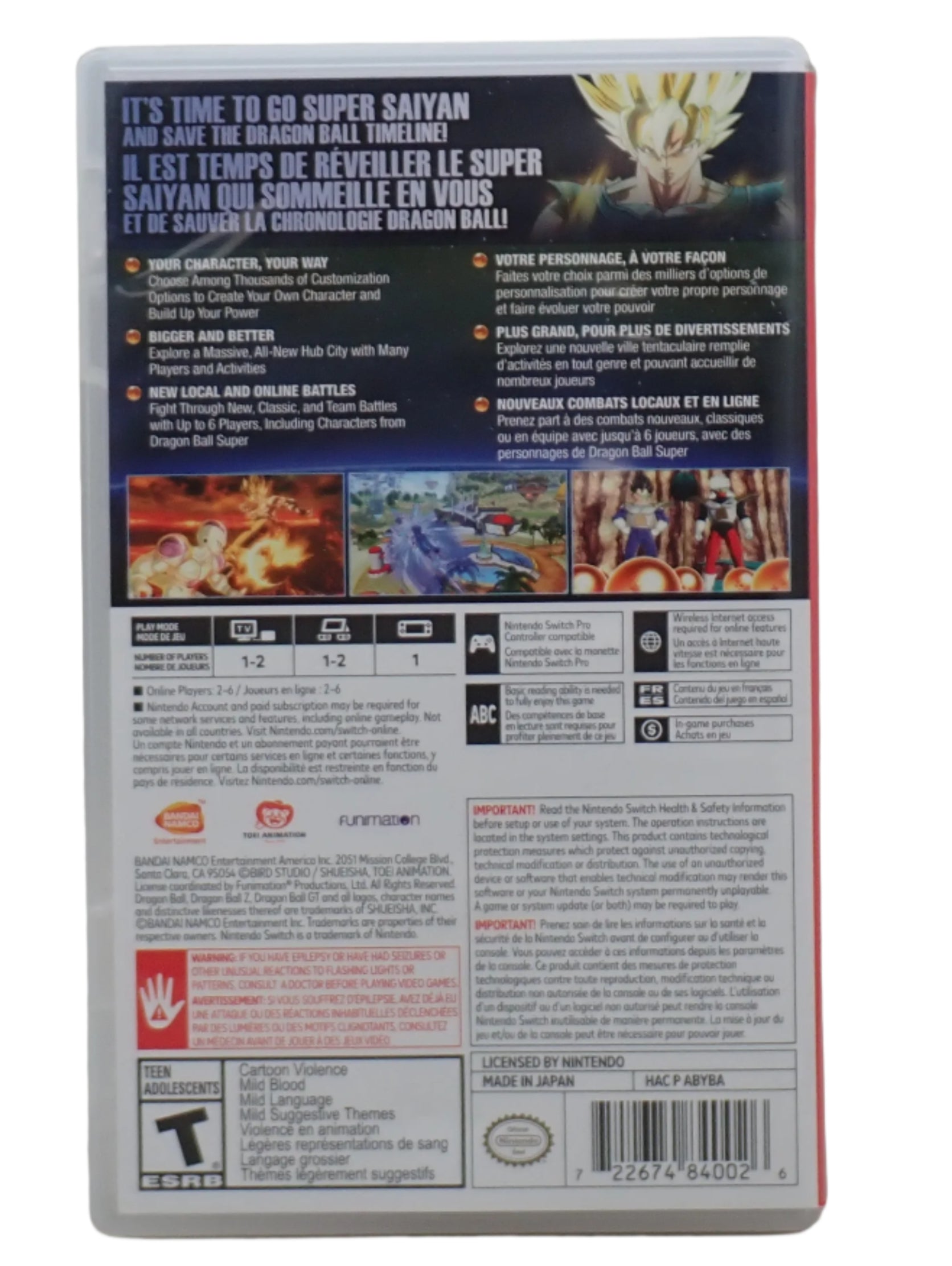 Dragon Ball Xenoverse 2 - Switch