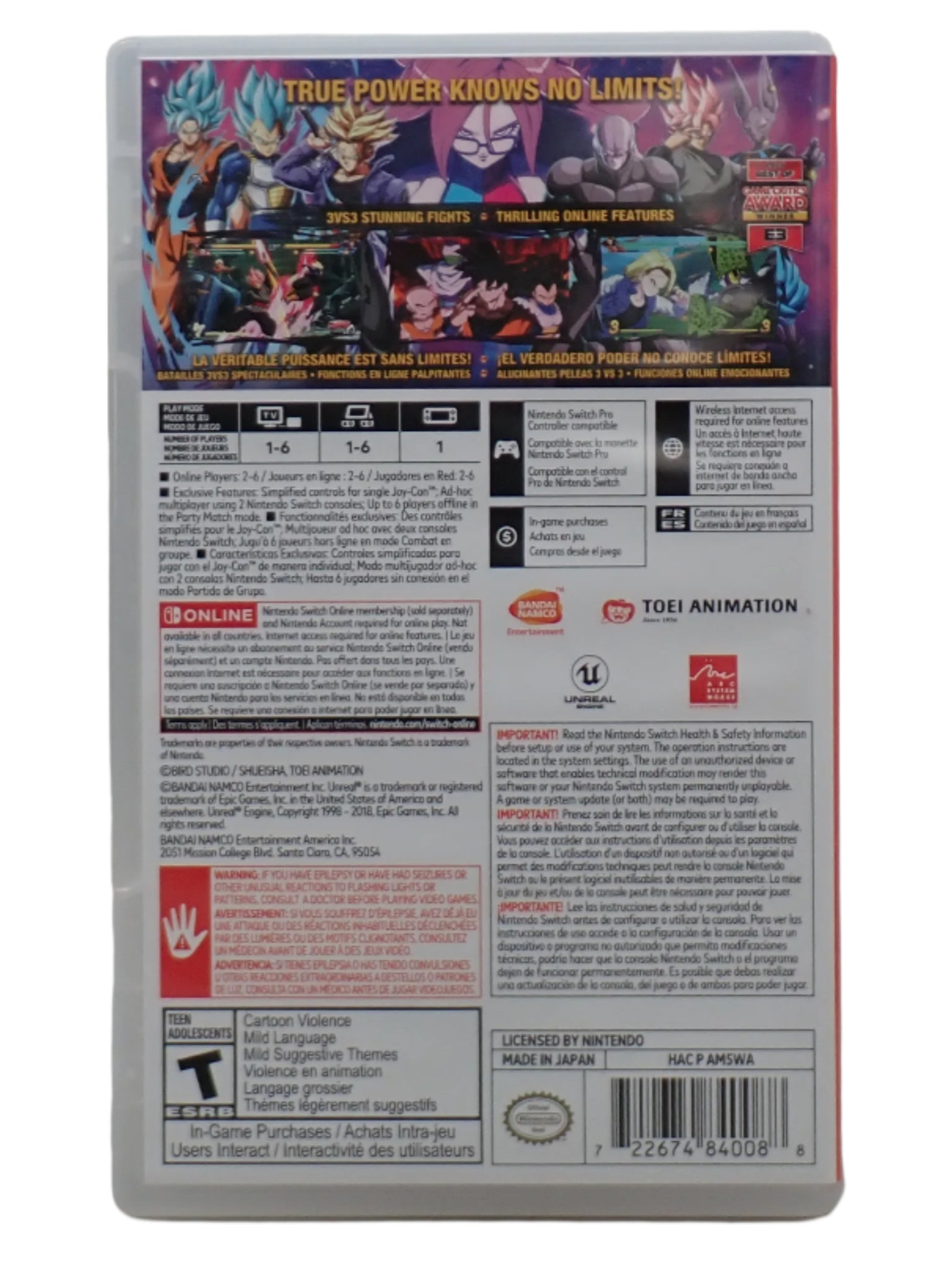 Dragon Ball FighterZ - Switch