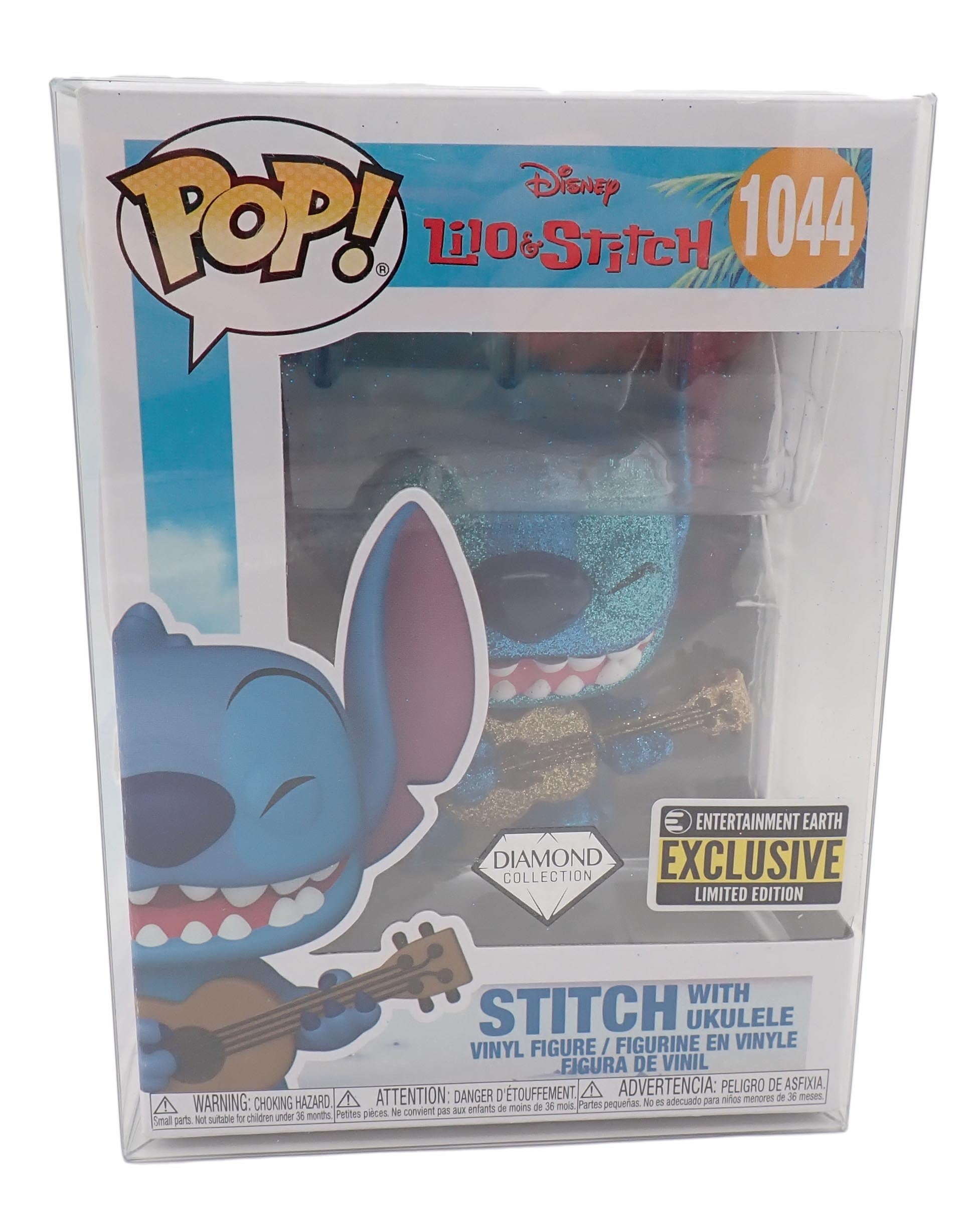 Stitch (With Ukulele, Diamond) - POP! #1044 [PRE-OWNED]