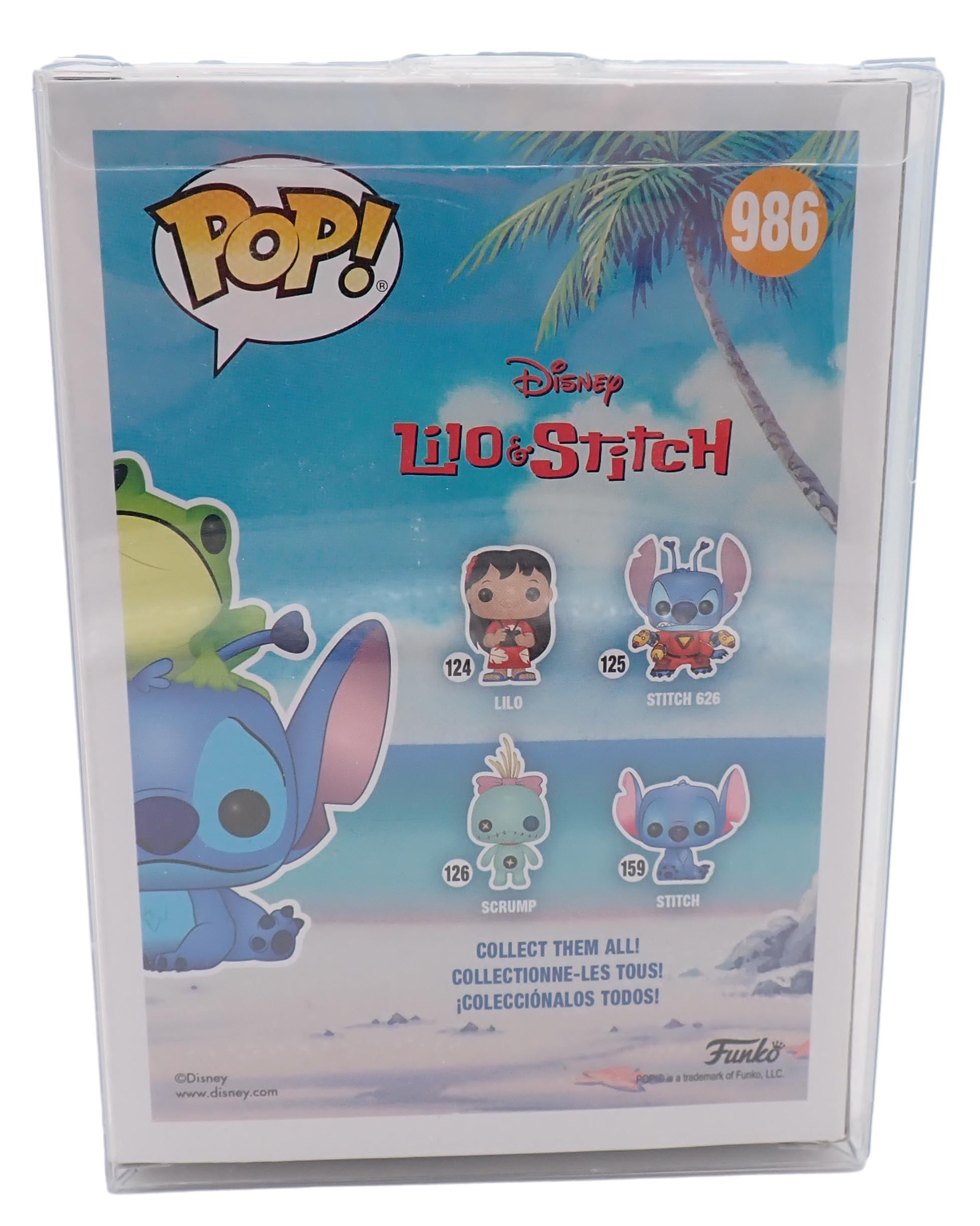 Stitch with Frog - POP! #986 [PRE-OWNED]