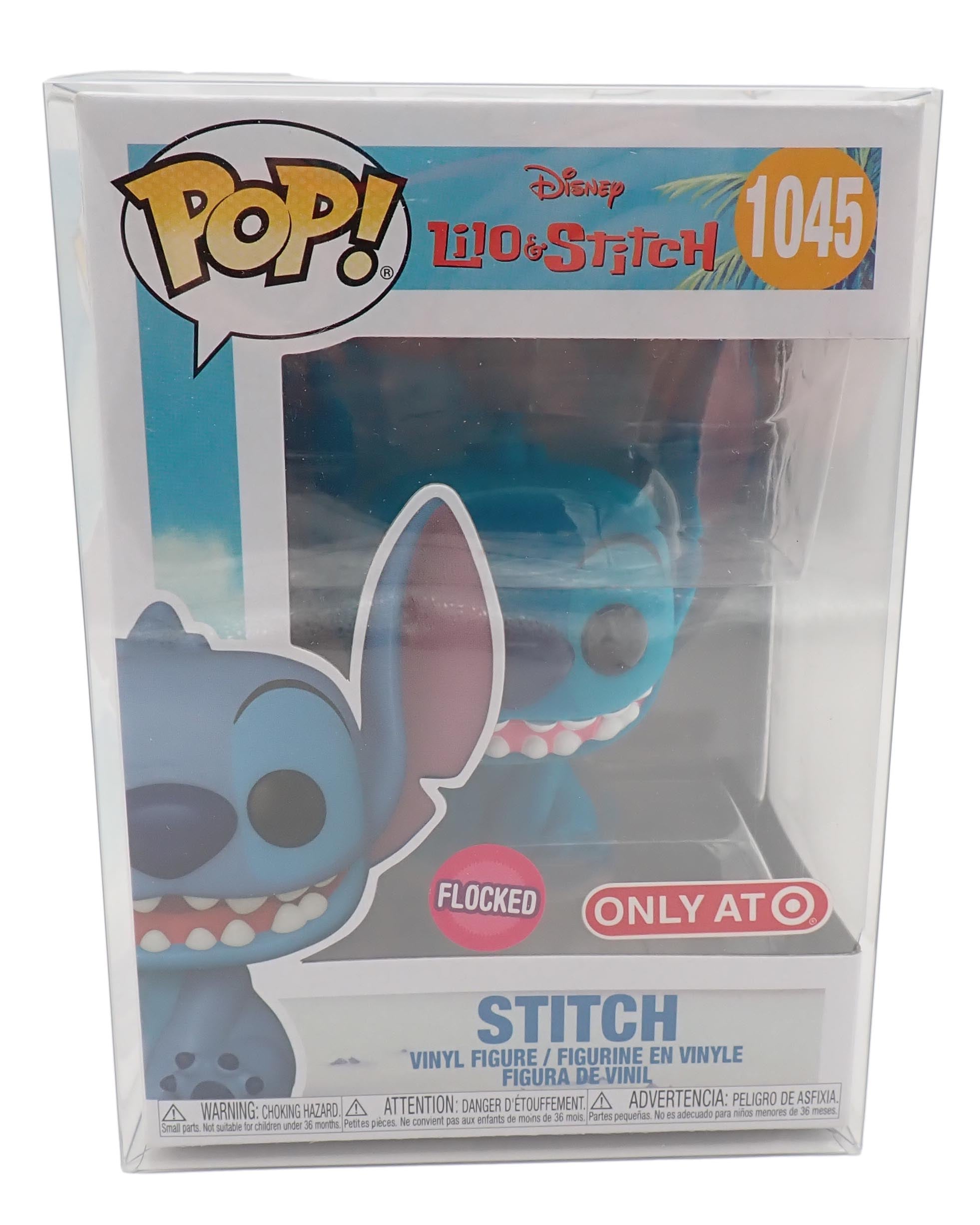 Stitch (Flocked) - POP! #1045 [PRE-OWNED]