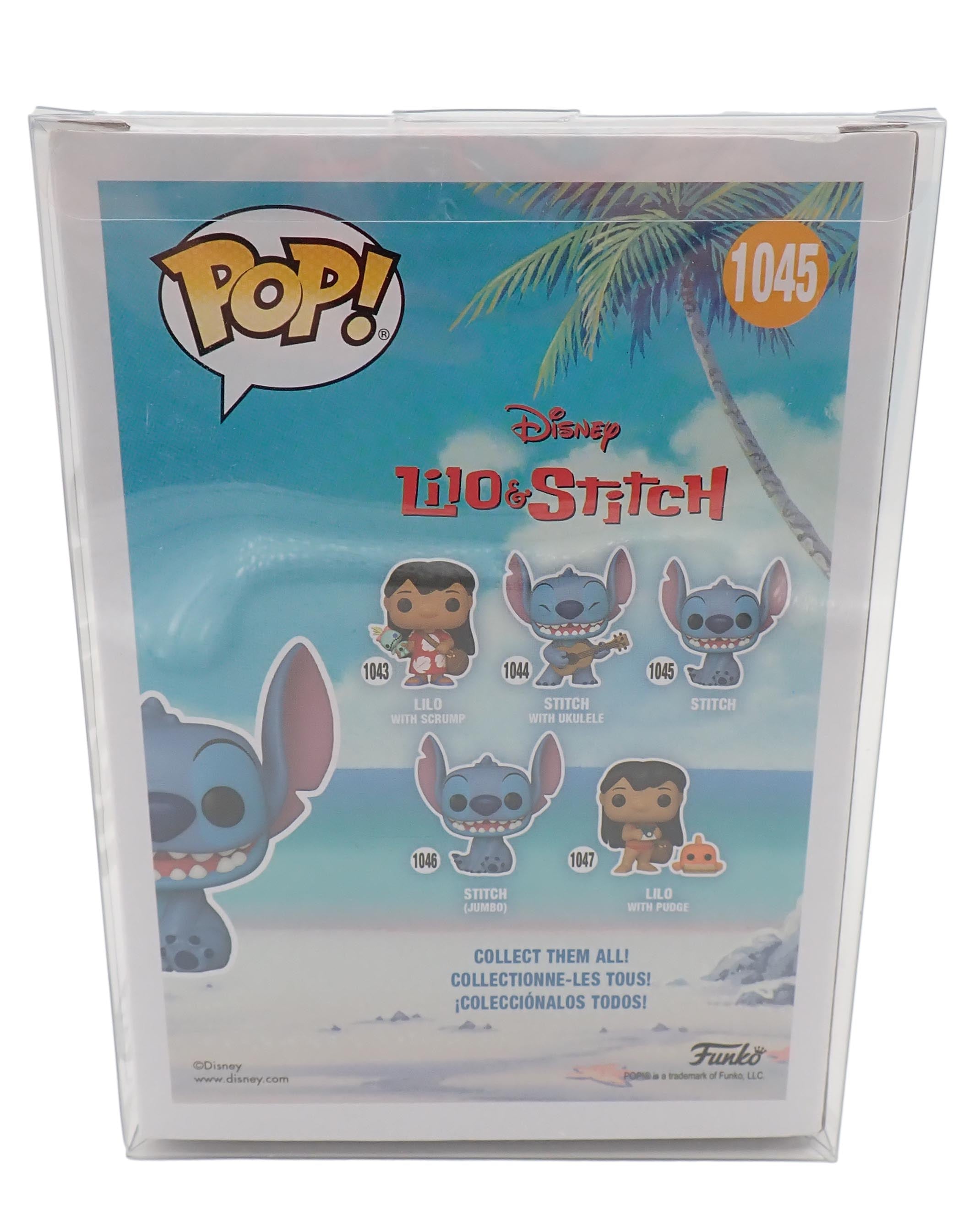 Stitch (Flocked) - POP! #1045 [PRE-OWNED]