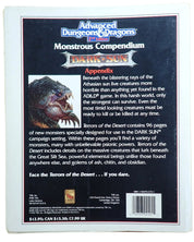 Monstrous Compendium Dark Sun Appendix (2405) - AD&D 2e