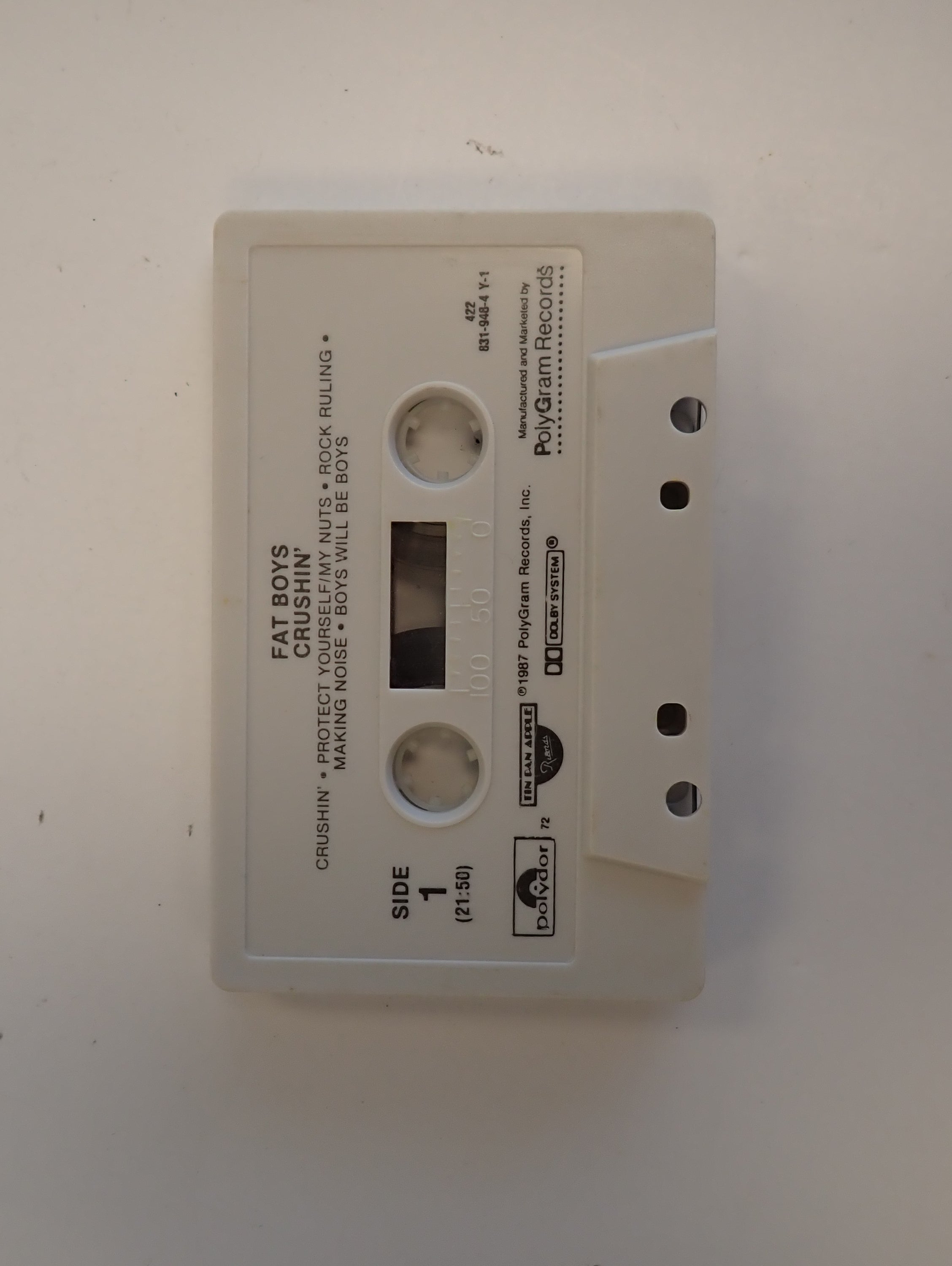 Fat Boys - Crushin' - Cassette
