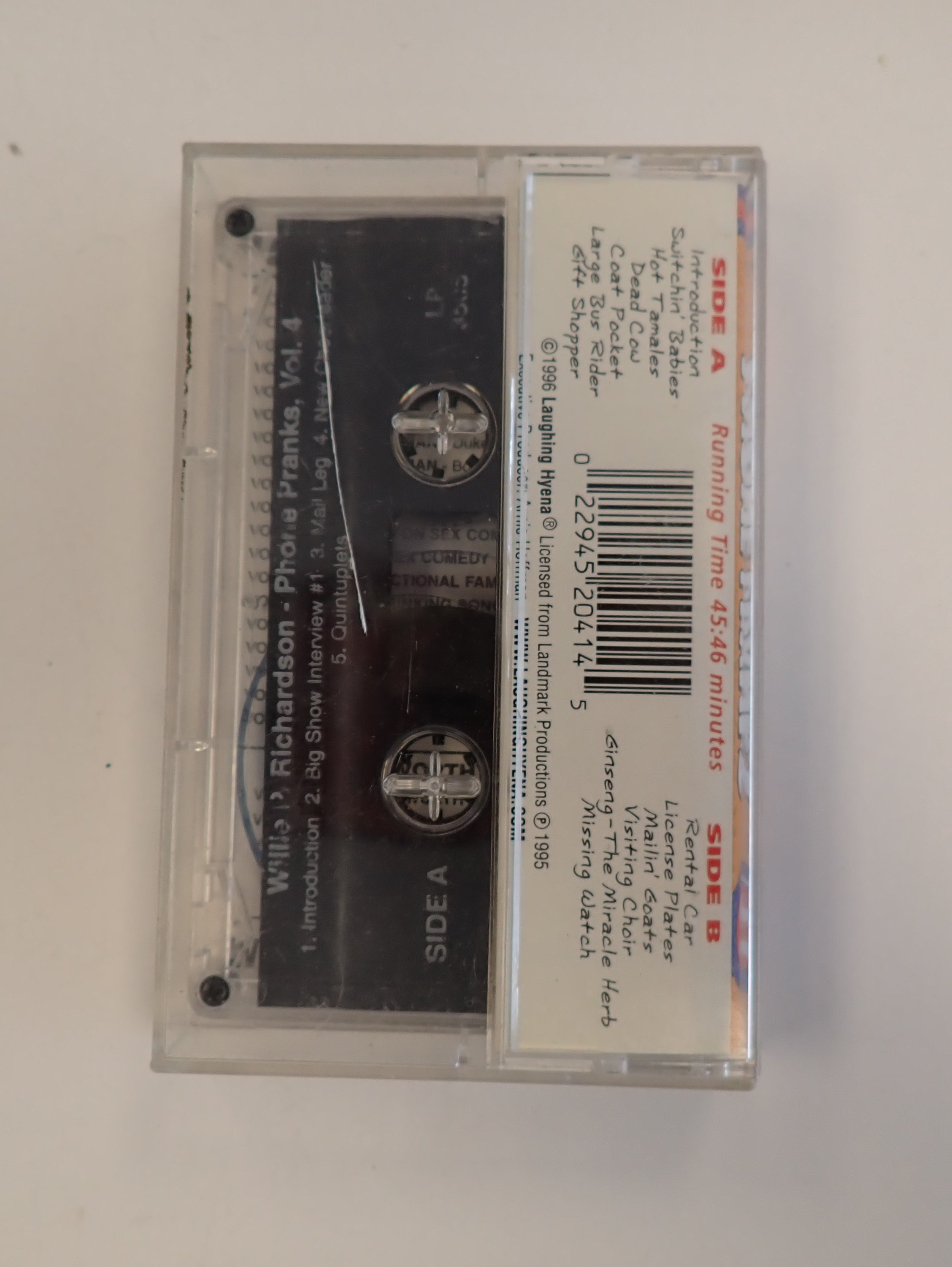 Willie & His Hilarious Phone Pranks - Cassette