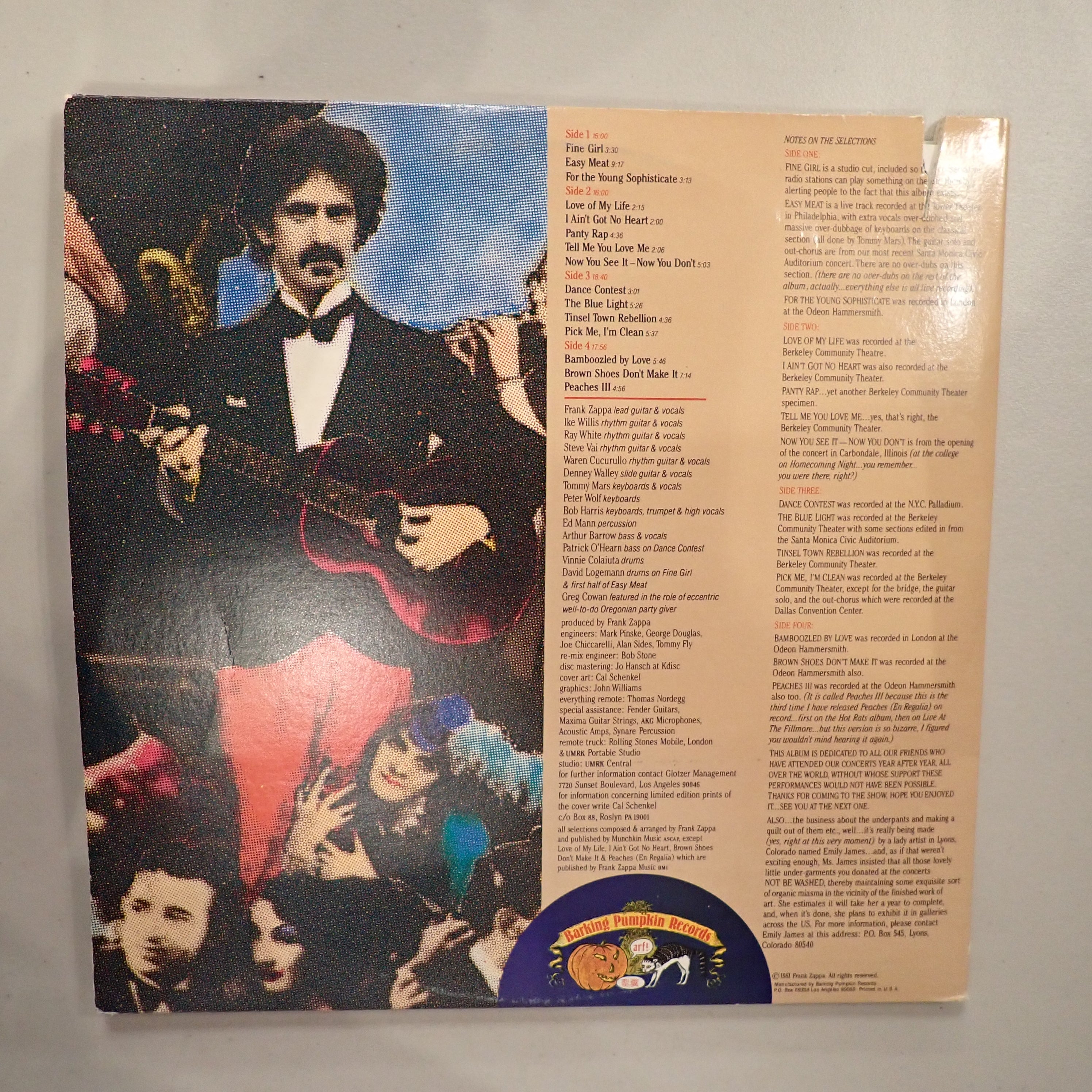 Frank Zappa – Tinsel Town Rebellion