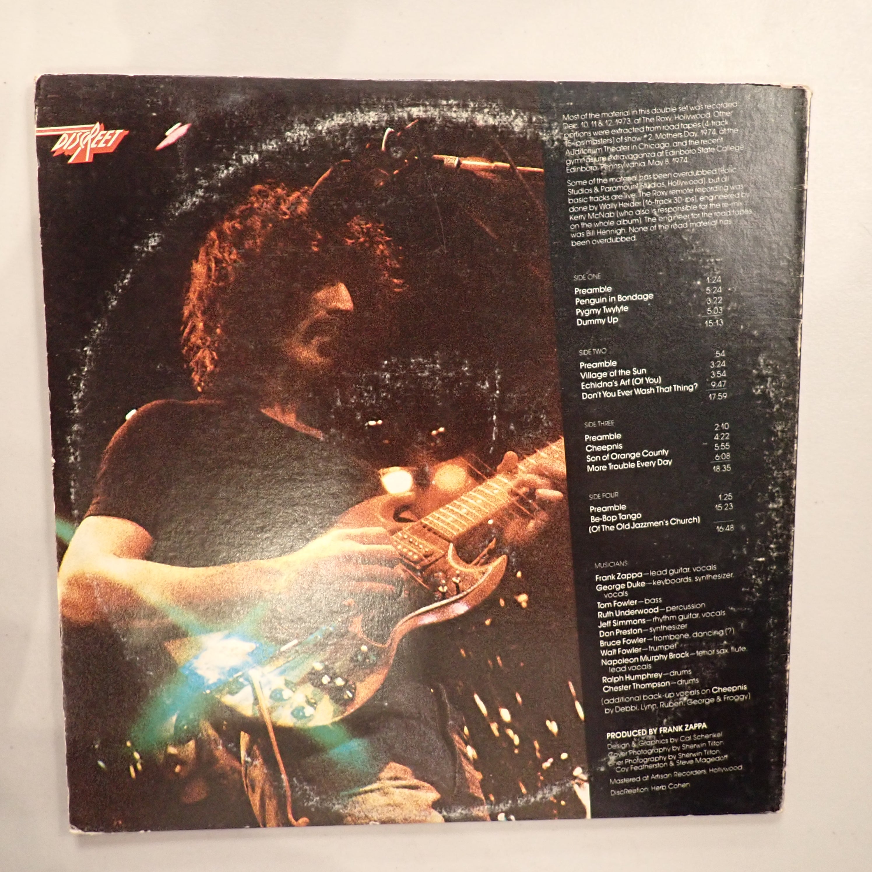Zappa / Mothers – Roxy & Elsewhere