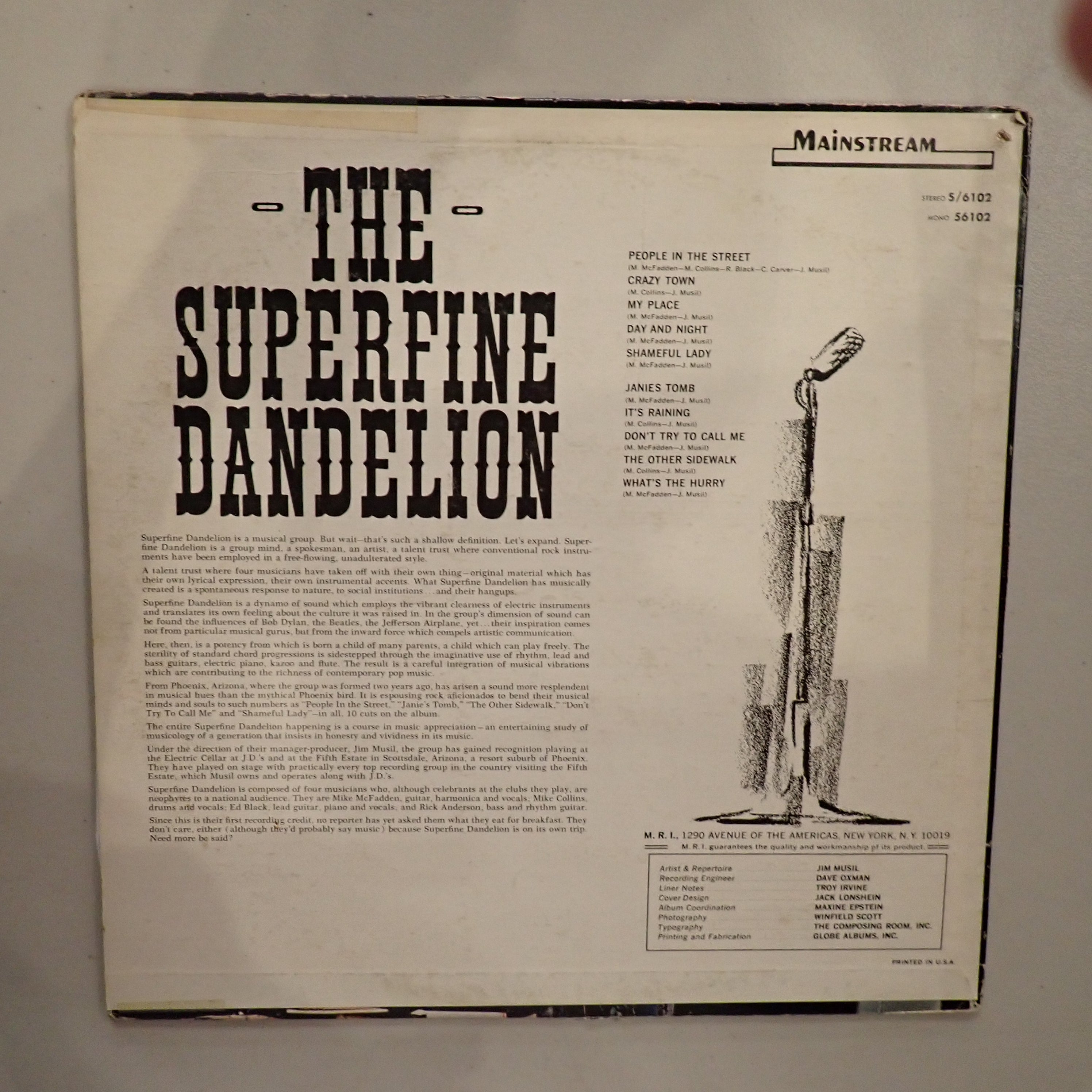 The Superfine Dandelion – The Superfine Dandelion