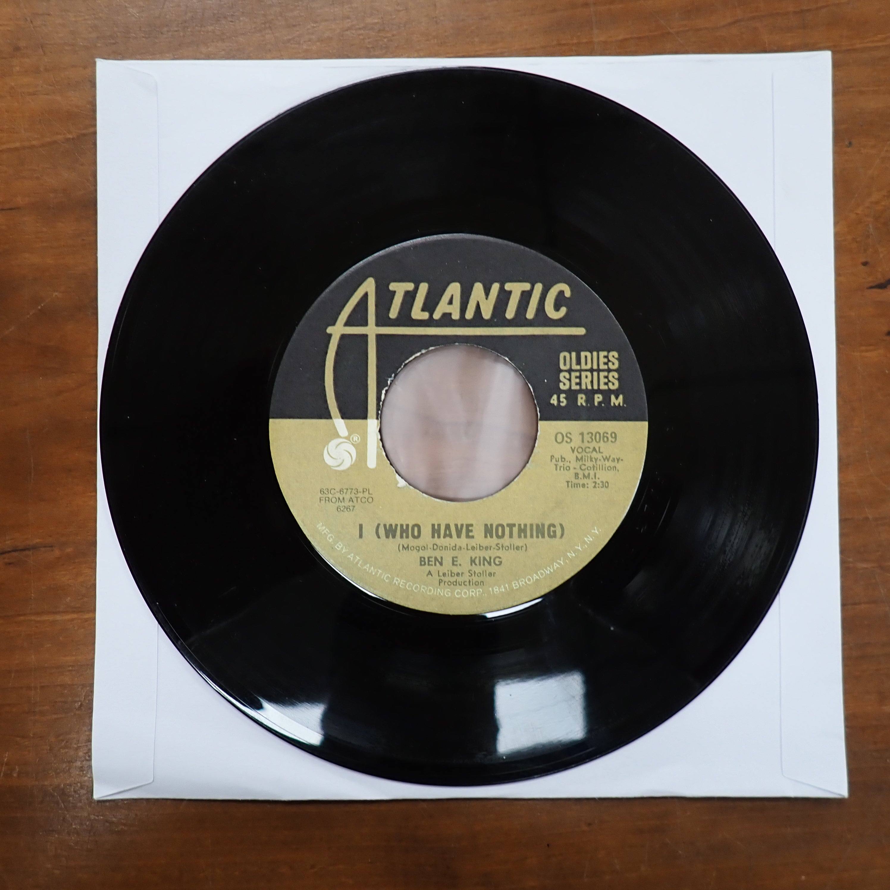 Ben E. King - Stand By Me/I (Who Have Nothing)