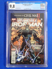 Invincible Iron Man #9 (2016) CGC 9.8 -  1st Full Appearance Riri Williams