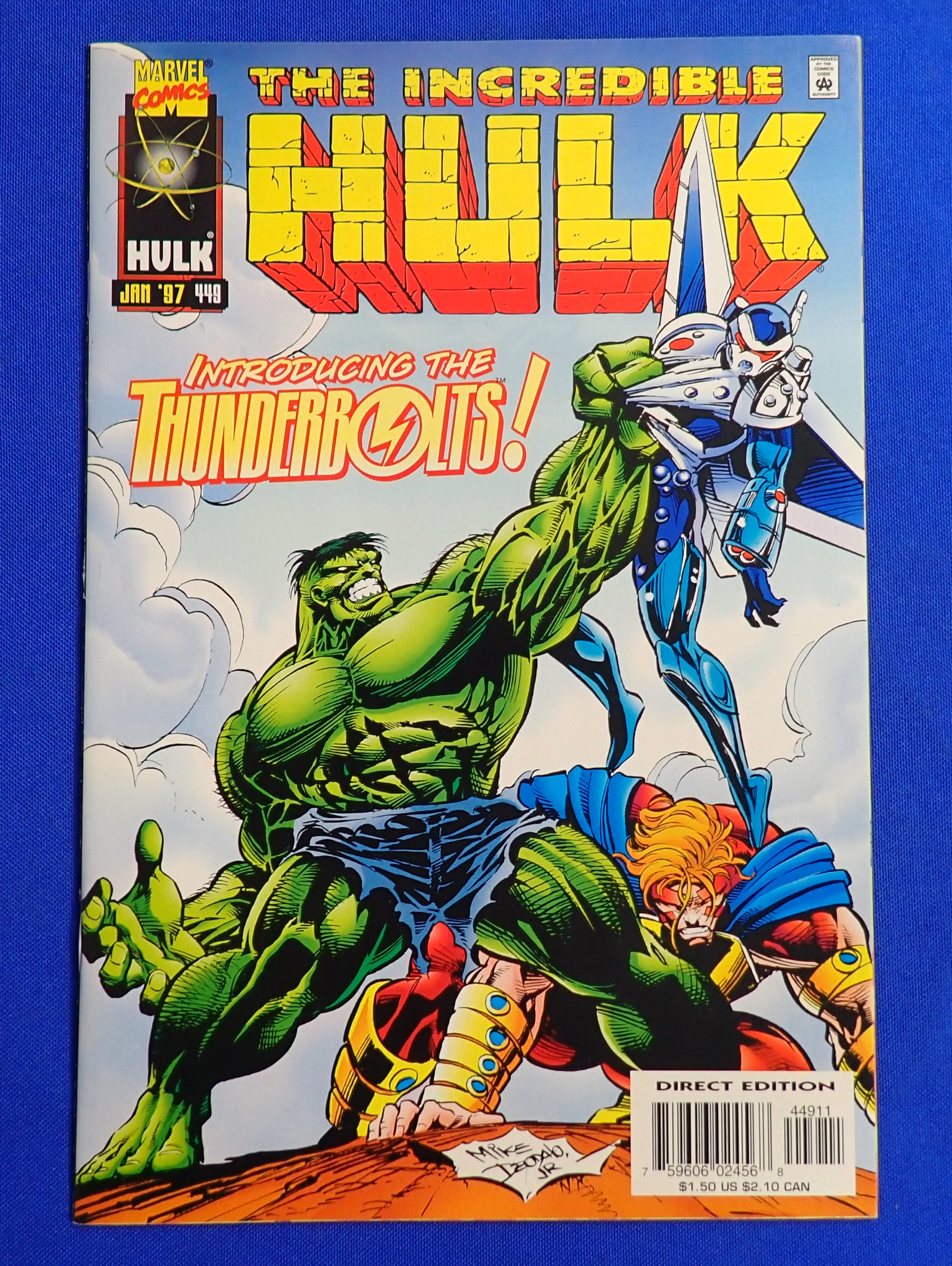 The Incredible Hulk #449 (1997) - FN/FN+ (6.0-6.5) - 1st Thunderbolts