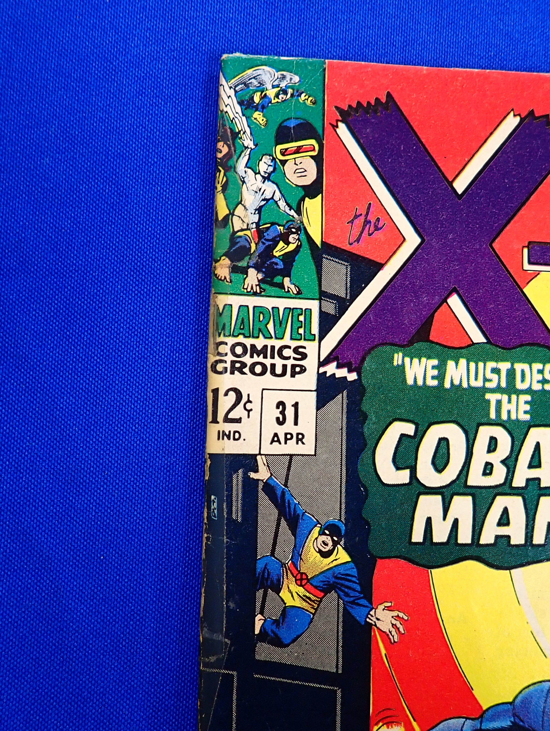 X-Men #31 (1967) - GD+/VG (2.5-3.0) - 1st Cobalt Man App.