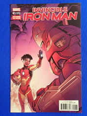 Invincible Iron Man #1 (2016) - VF/NM (9.0) - Raney Variant