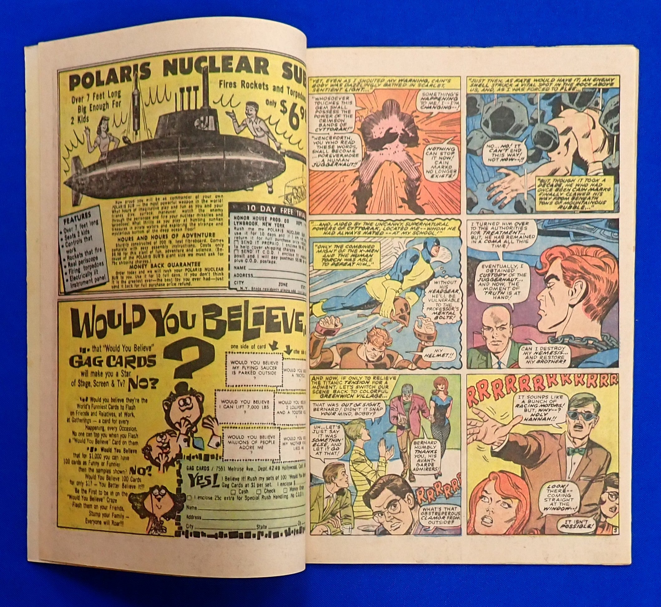 X-Men #32 (1967) - VG/FN- (5.0-5.5) - 3rd App. of Juggernaut