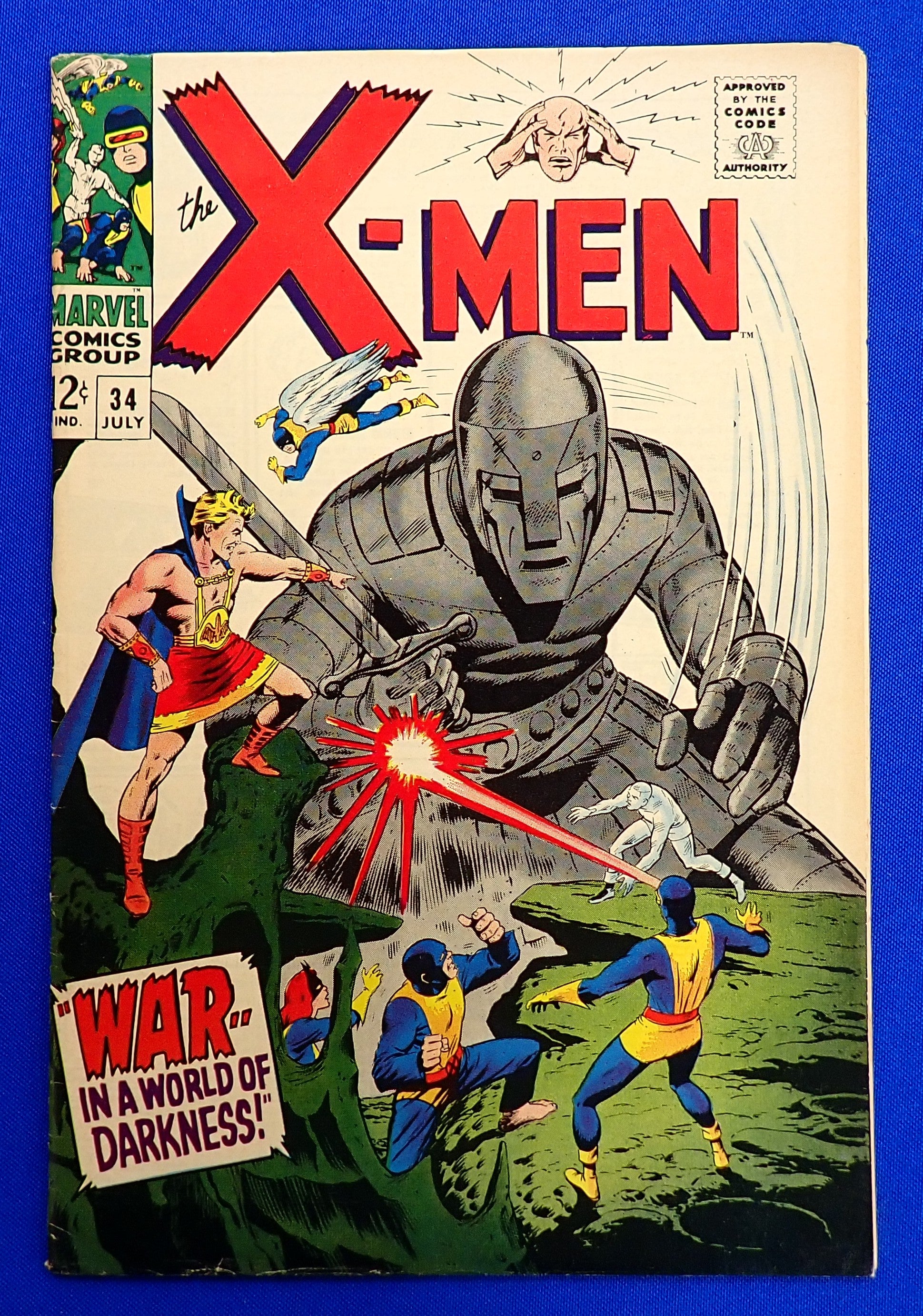 X-Men #34 (1967) - VG+/FN (4.5-5.0) - Silver Age Issue