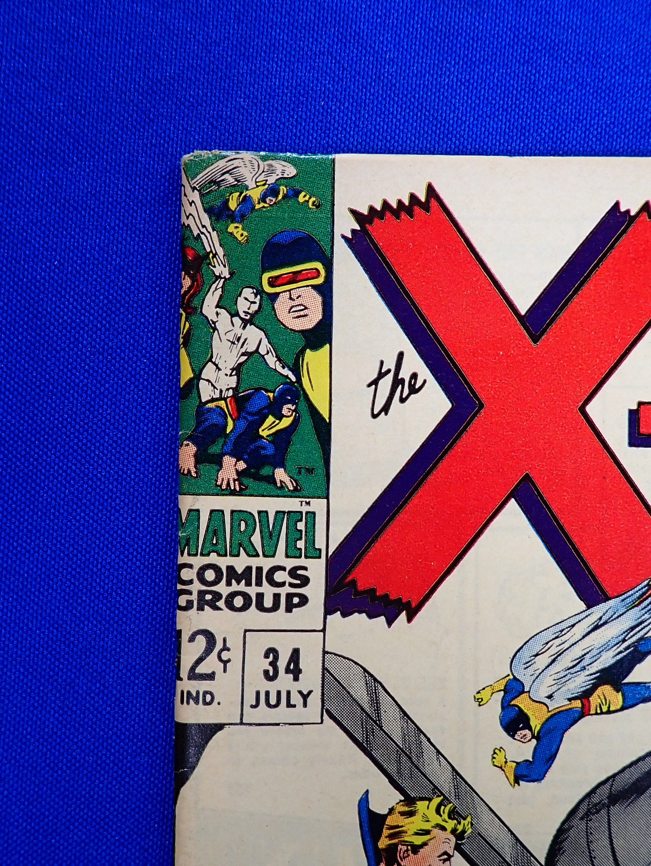 X-Men #34 (1967) - VG+/FN (4.5-5.0) - Silver Age Issue