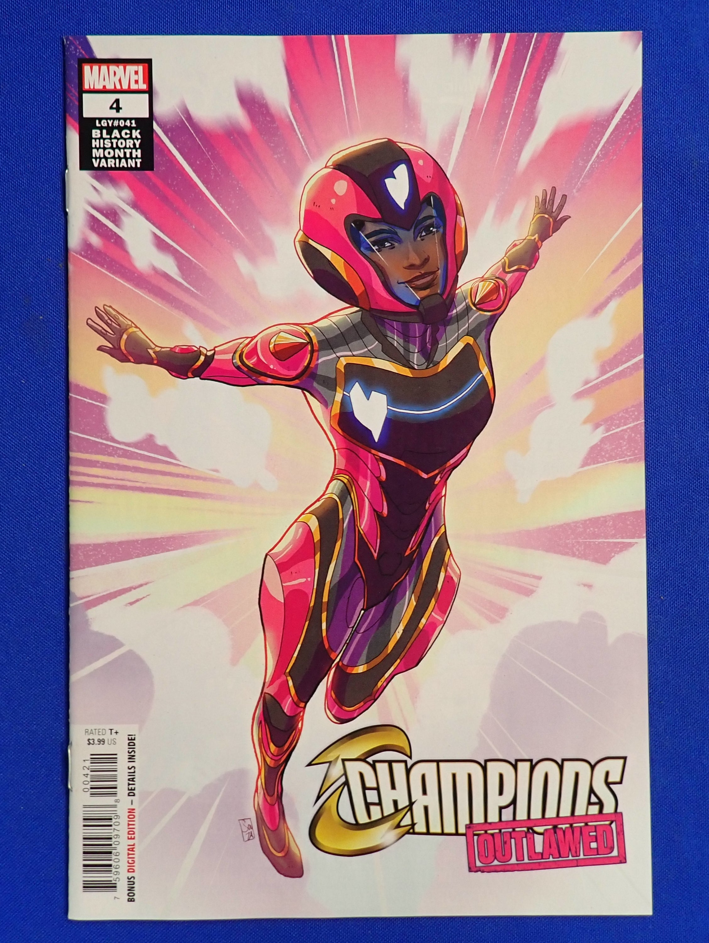 Champions Outlawed #4 (2021) Black History Month Variant