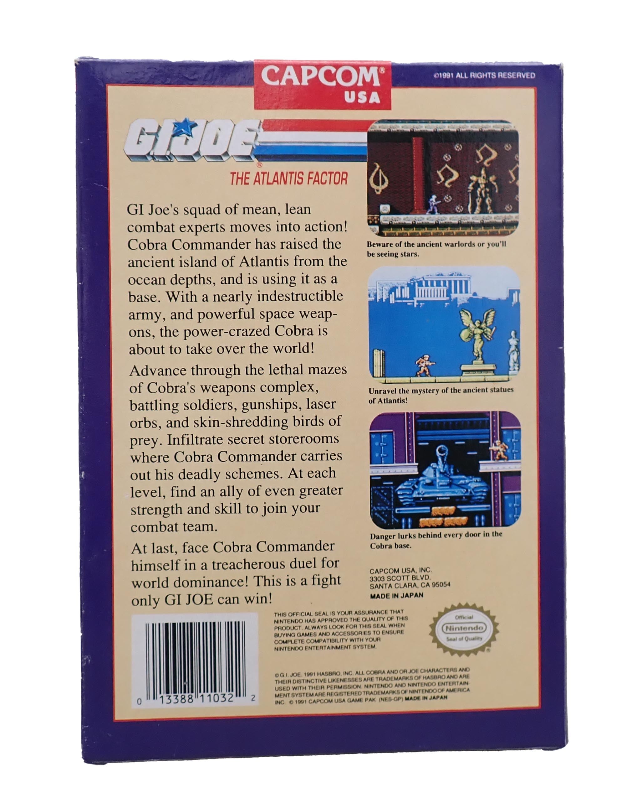 G.I. Joe The Atlantis Factor - NES
