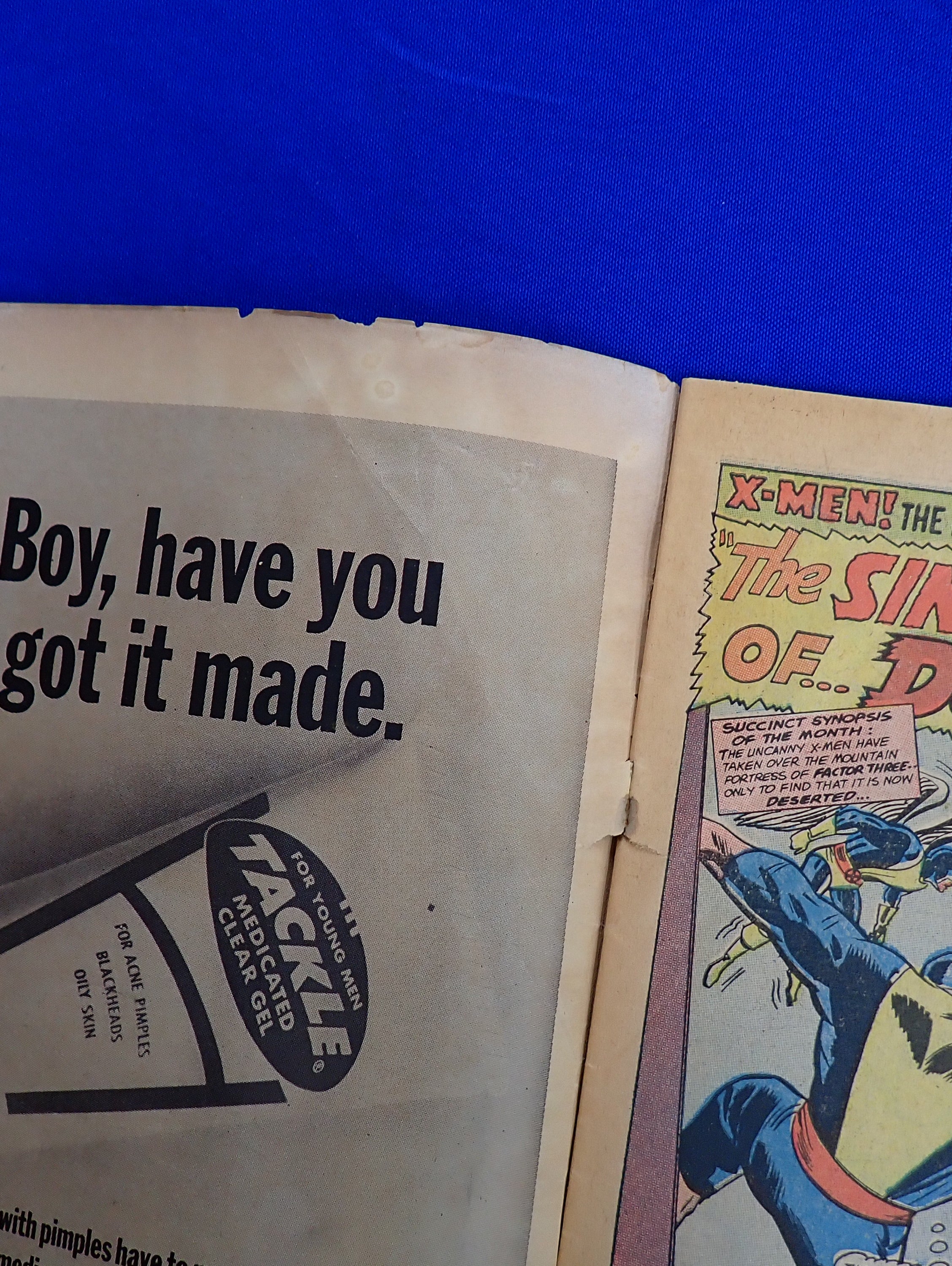 X-Men #38 (1967) - FR/GD (1.0-1.5) - Origin Back-Up Stories