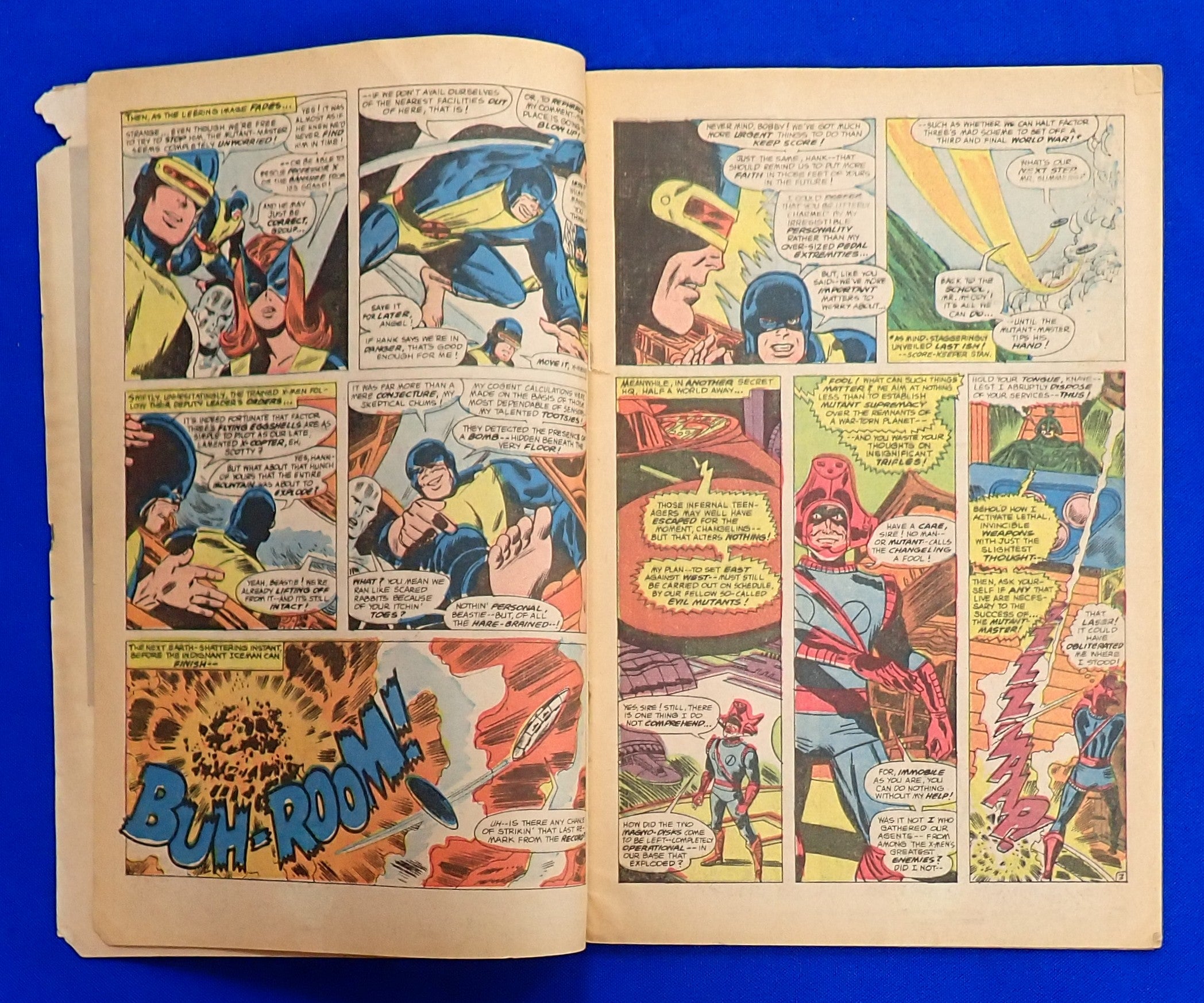 X-Men #38 (1967) - FR/GD (1.0-1.5) - Origin Back-Up Stories