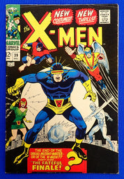 X-Men #39 (1967) - VG+/FN (4.5-5.0) - Debut of New Suits