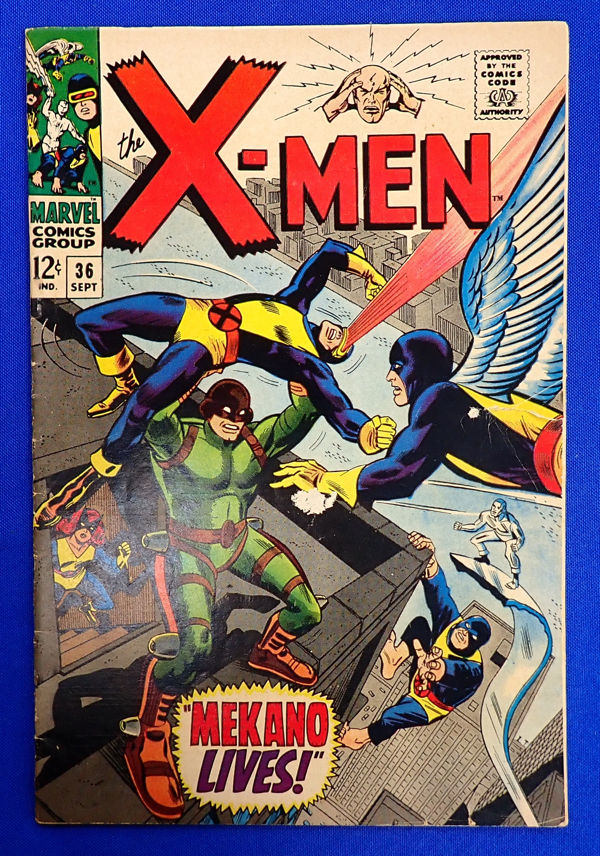 X-Men #36 (1967) - GD/VG (3.0) - 1st App. Mekano