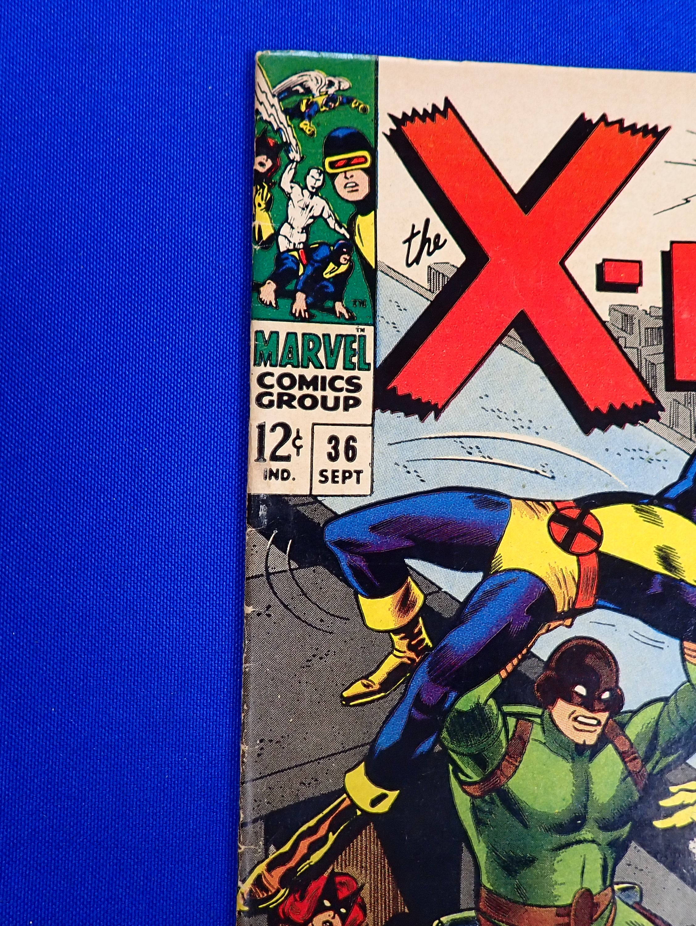 X-Men #36 (1967) - GD/VG (3.0) - 1st App. Mekano