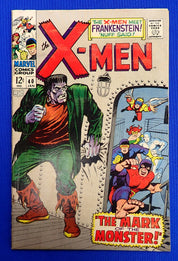 X-Men #40 (1968) - VG/FN- (5.0-5.5) - Origin of Cyclops Continued