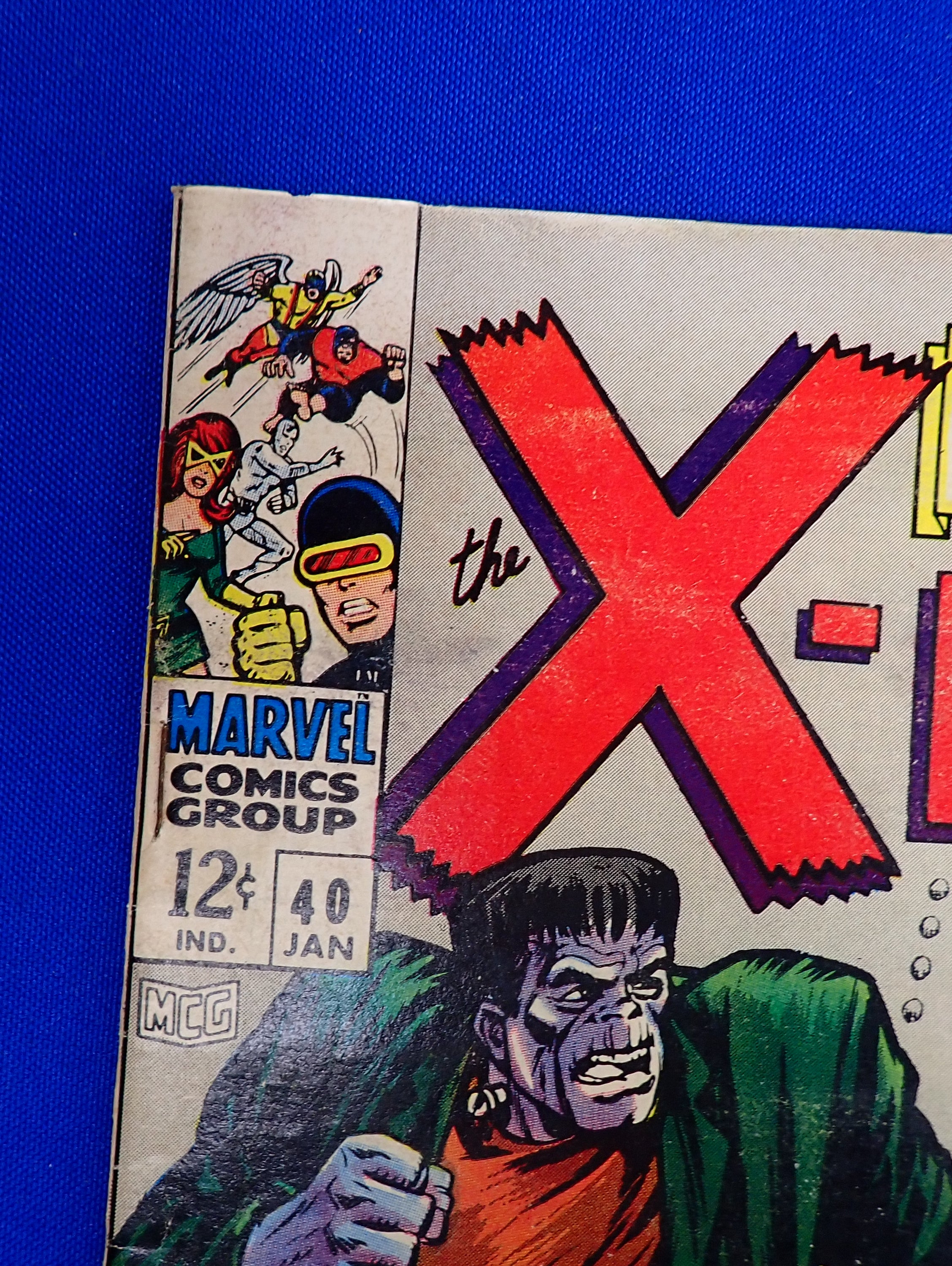 X-Men #40 (1968) - VG/FN- (5.0-5.5) - Origin of Cyclops Continued