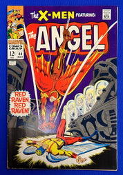 X-Men #44 (1968) - FN/FN+ (6.0-6.5) - 1st Silver Age App. Red Raven