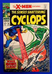 X-Men #45 (1968) - VF/VF+ (8.0-8.5) - Silver Age Issue