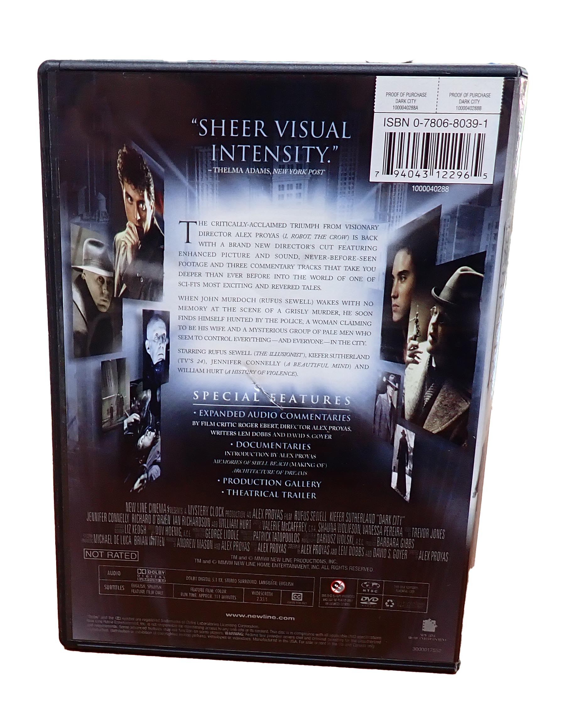 Dark City Director's Cut - DVD [Pre-Owned]