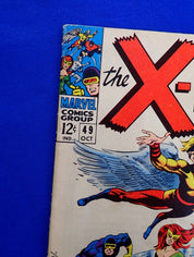 X-Men #49 (1968) - VG/VG+ (4.0-4.5) - 1st Lorna Dane, Daughter of Magneto