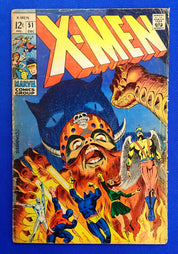 X-Men #51 (1968) - FR/GD (1.5-1.8) - Cyclops disguised as Erik the Red