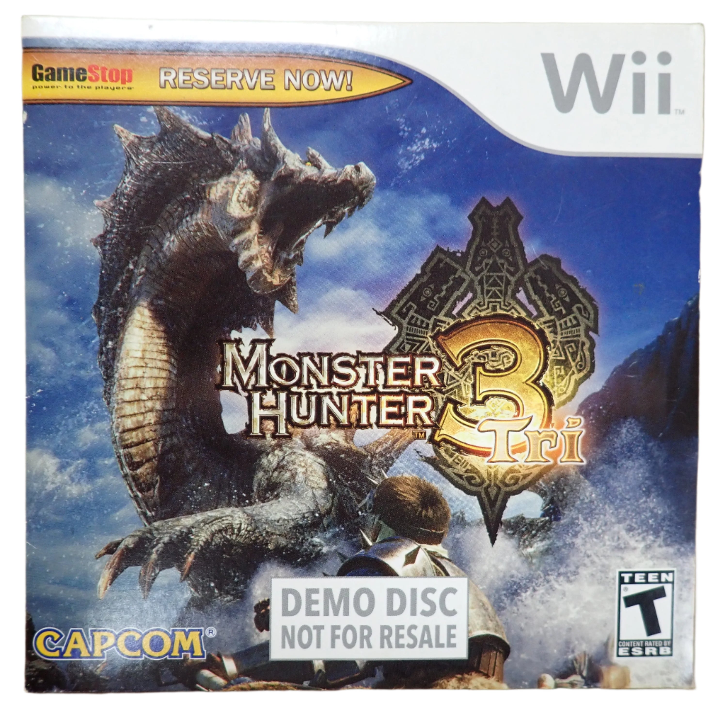 Monster Hunter 3 Demo Disc - Wii