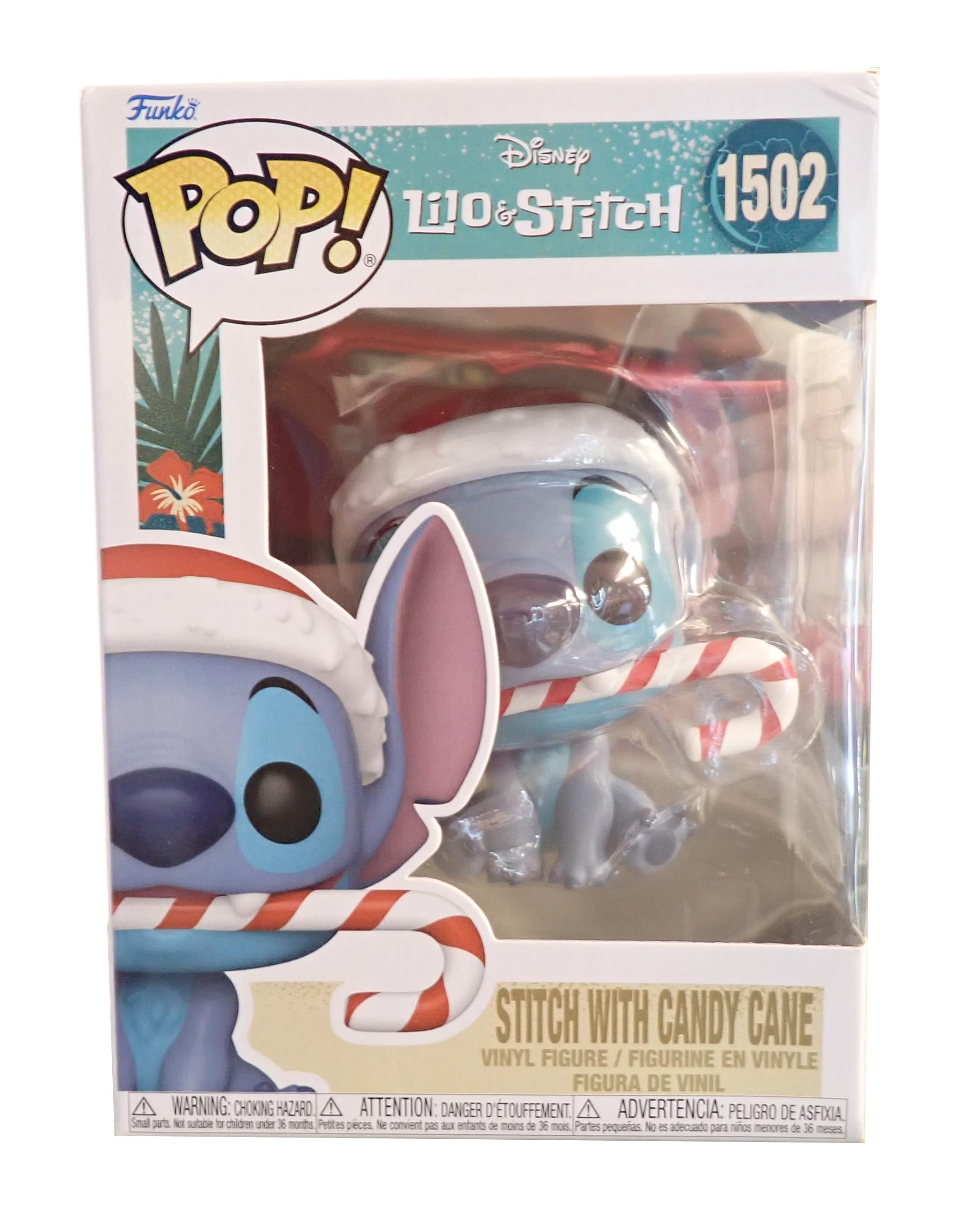 Stitch with Candy Cane - POP! #1502
