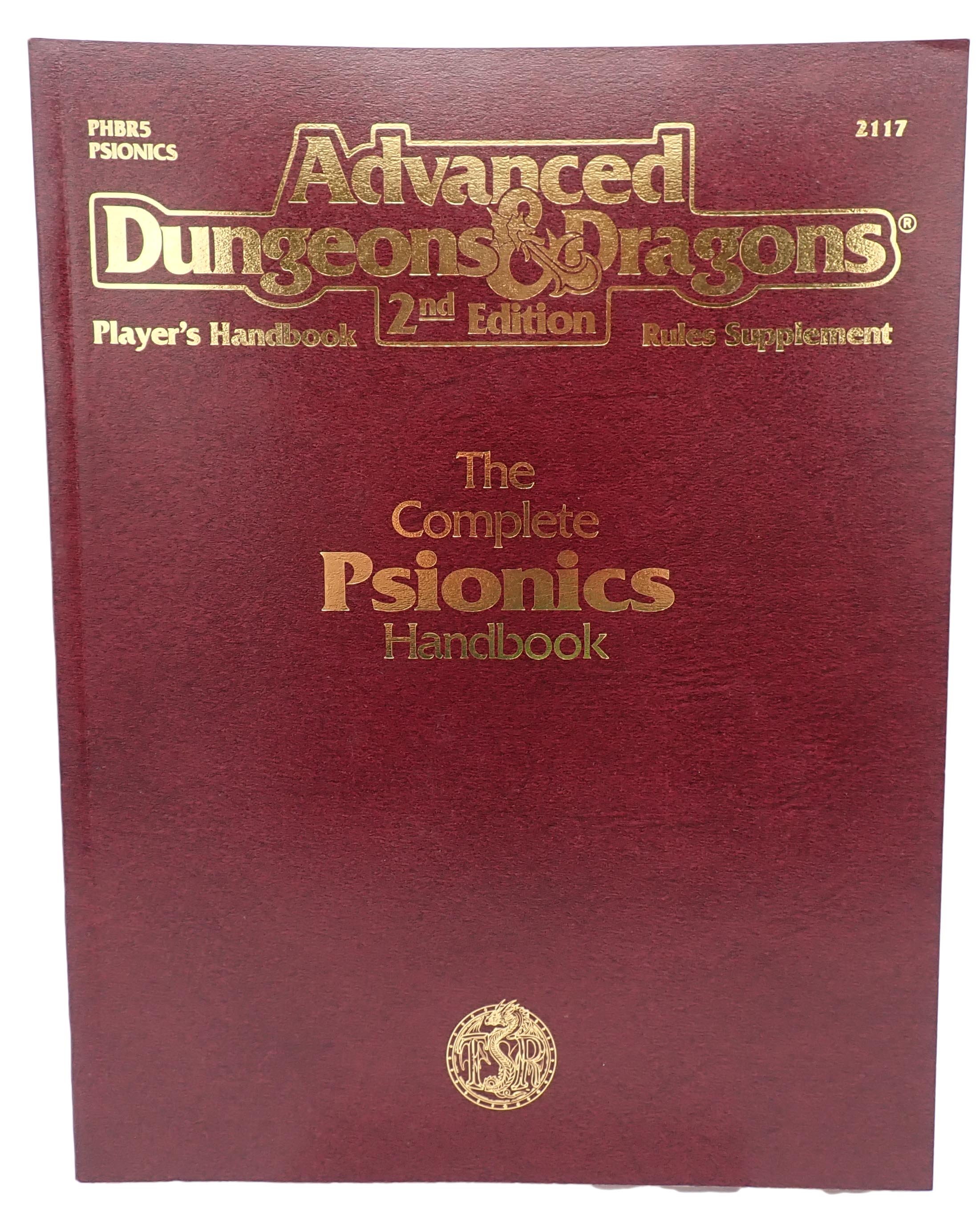 The Complete Psionics Handbook - AD&D [Pre-Owned]