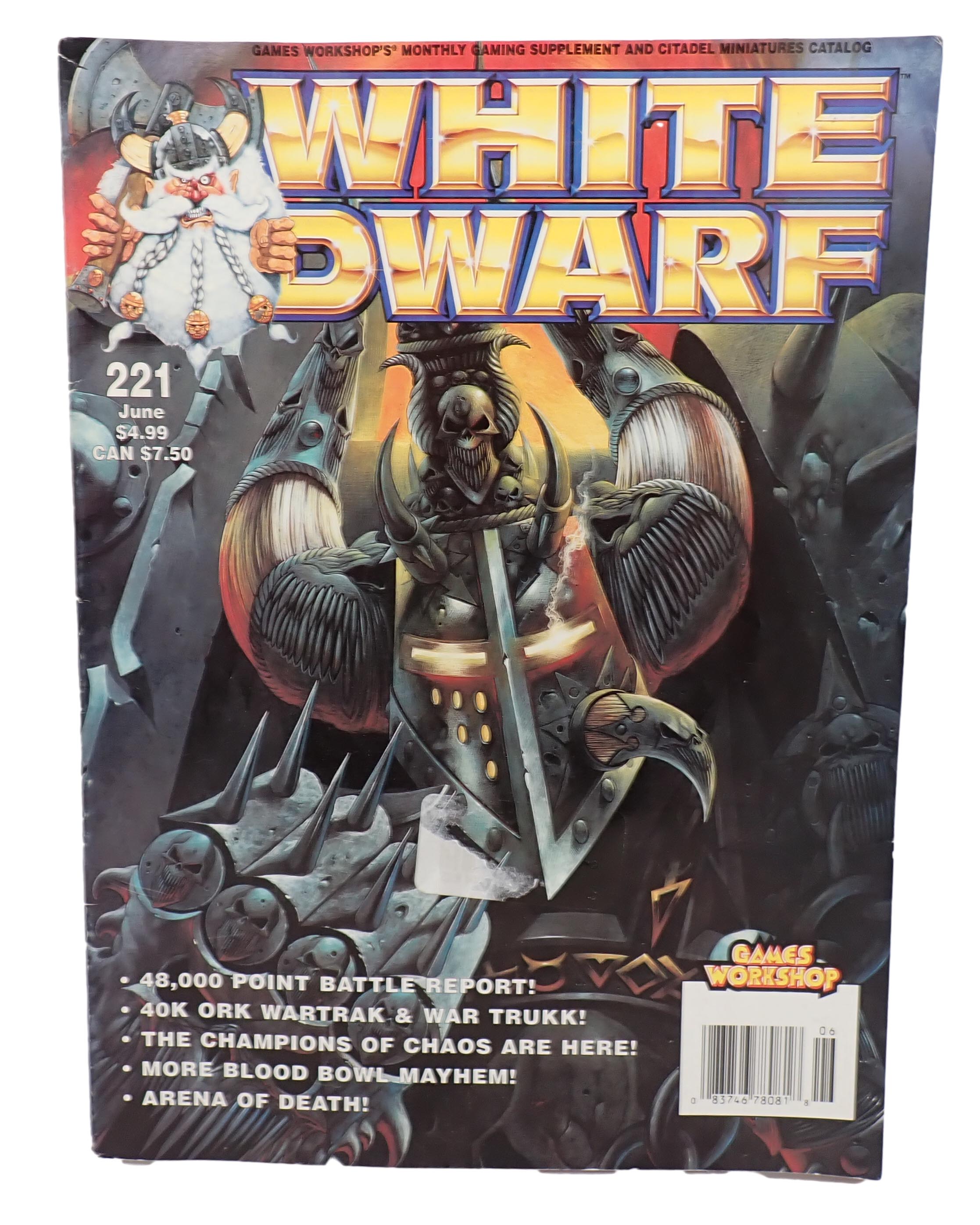 White Dwarf #221 [Pre-Owned]