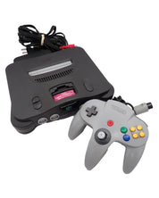 Nintendo 64 System N64 Console - Charcoal Grey